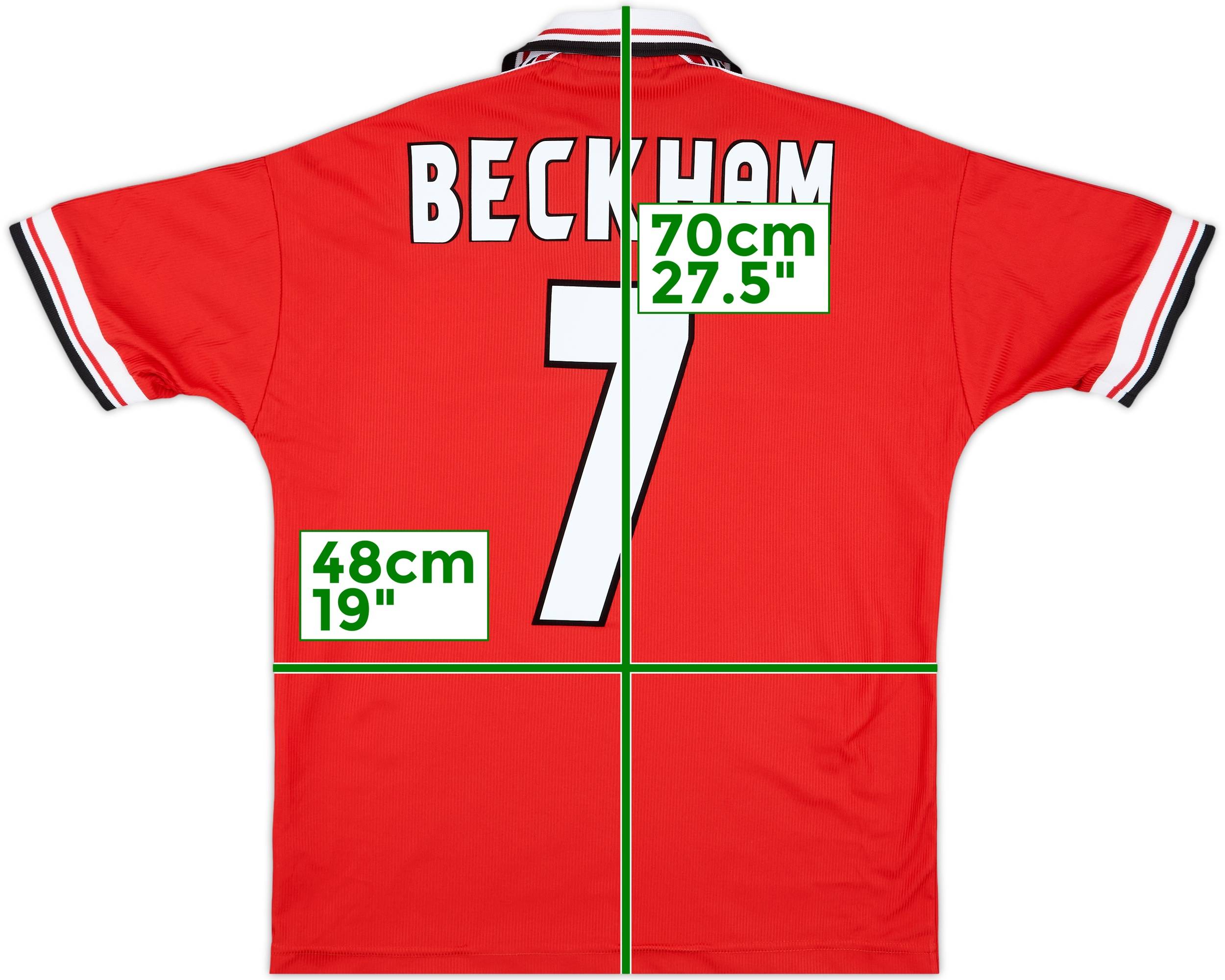Manchester Beckham 1998/1999 7番 海外正規品 L Vintage David Beckham #7 Manchester United Umbro 1998 1999