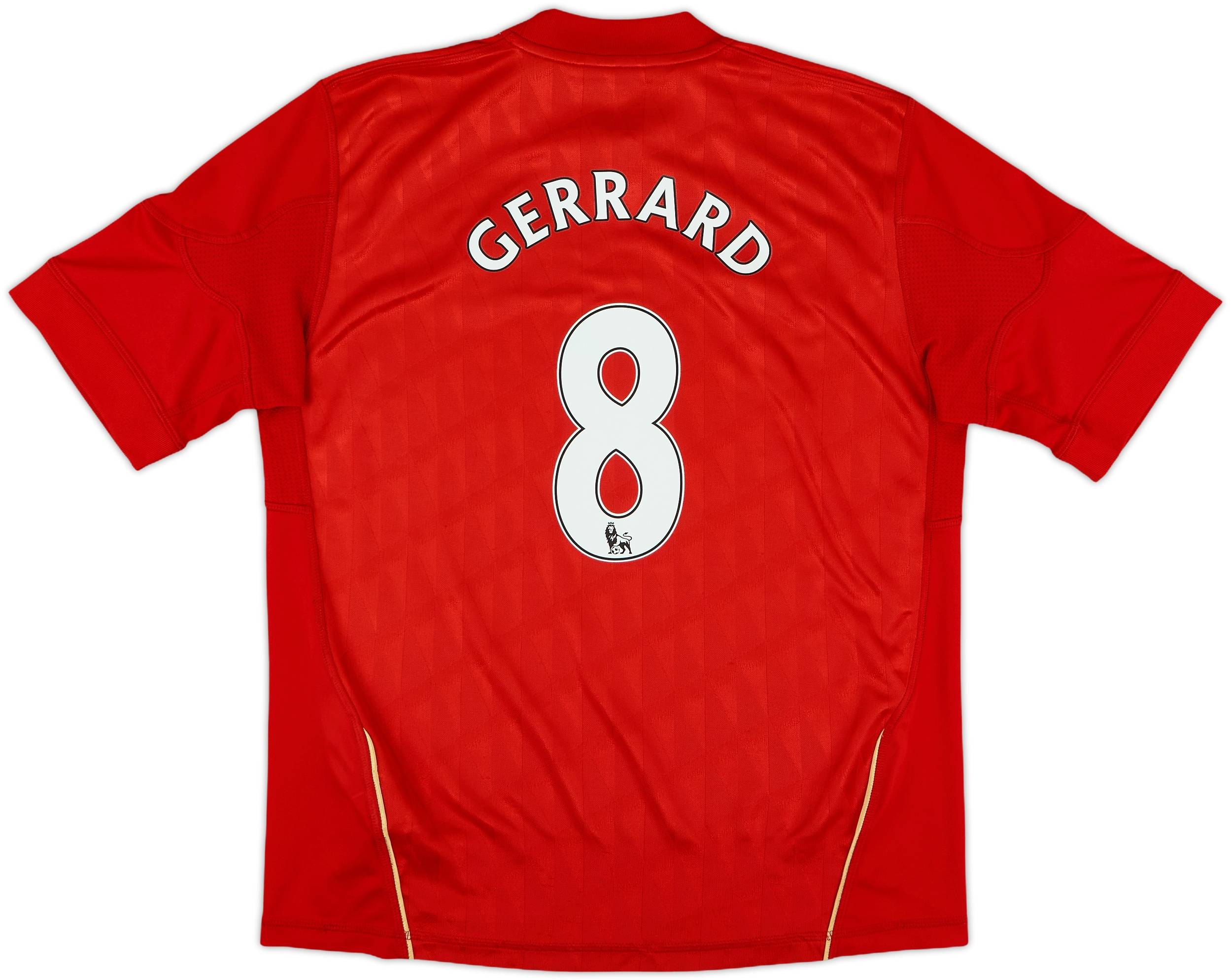 リバプール FC ジャージ GERRARD 8 番 M Gerrard #8 Jersey Liverpool FC Football Shirt Adidas Jersey