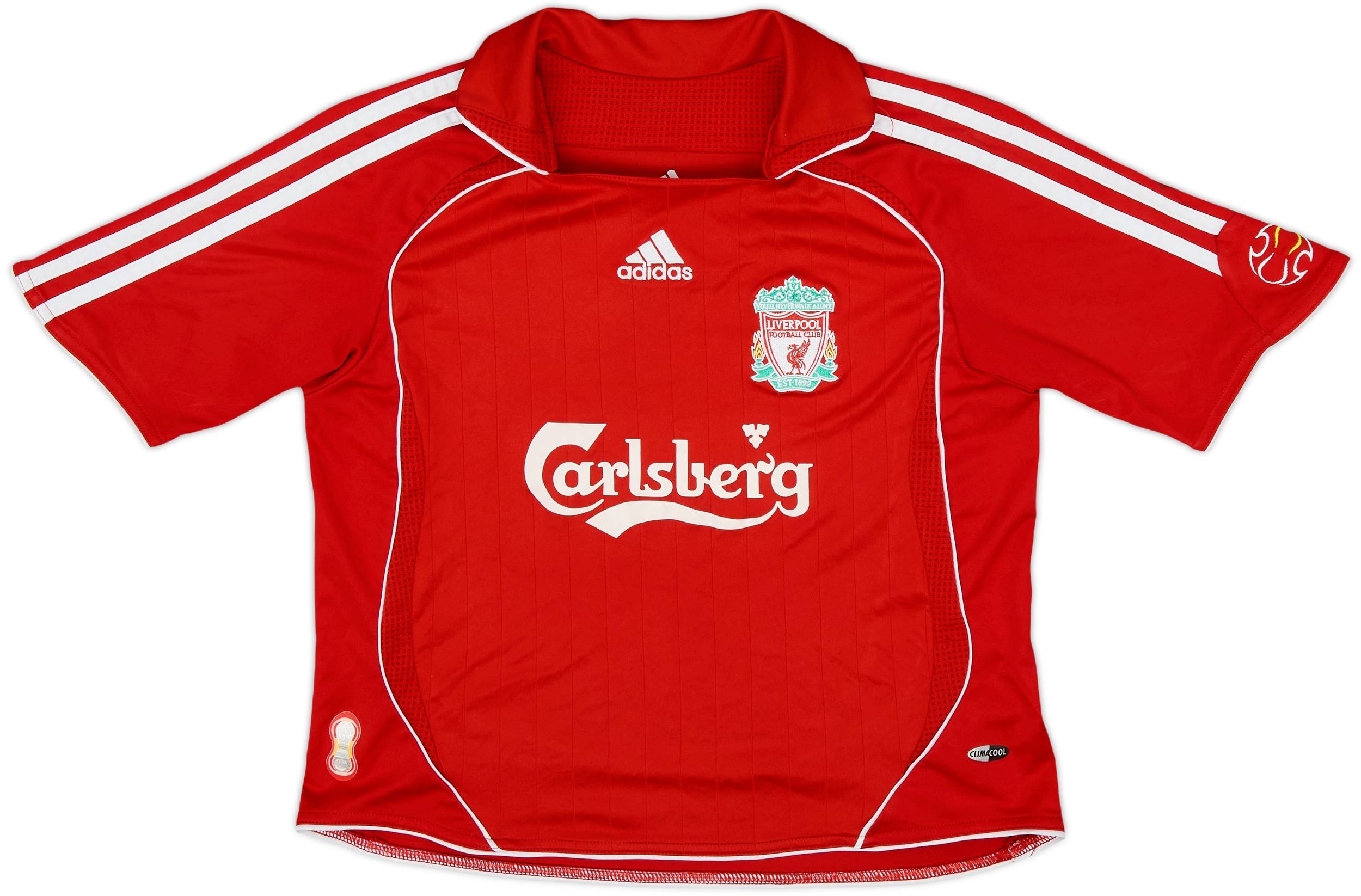 08-09★Liverpool★adidas★サッカーユニフォーム★Torres 2006/08 TORRES #9 Liverpool Vintage adidas Home Football