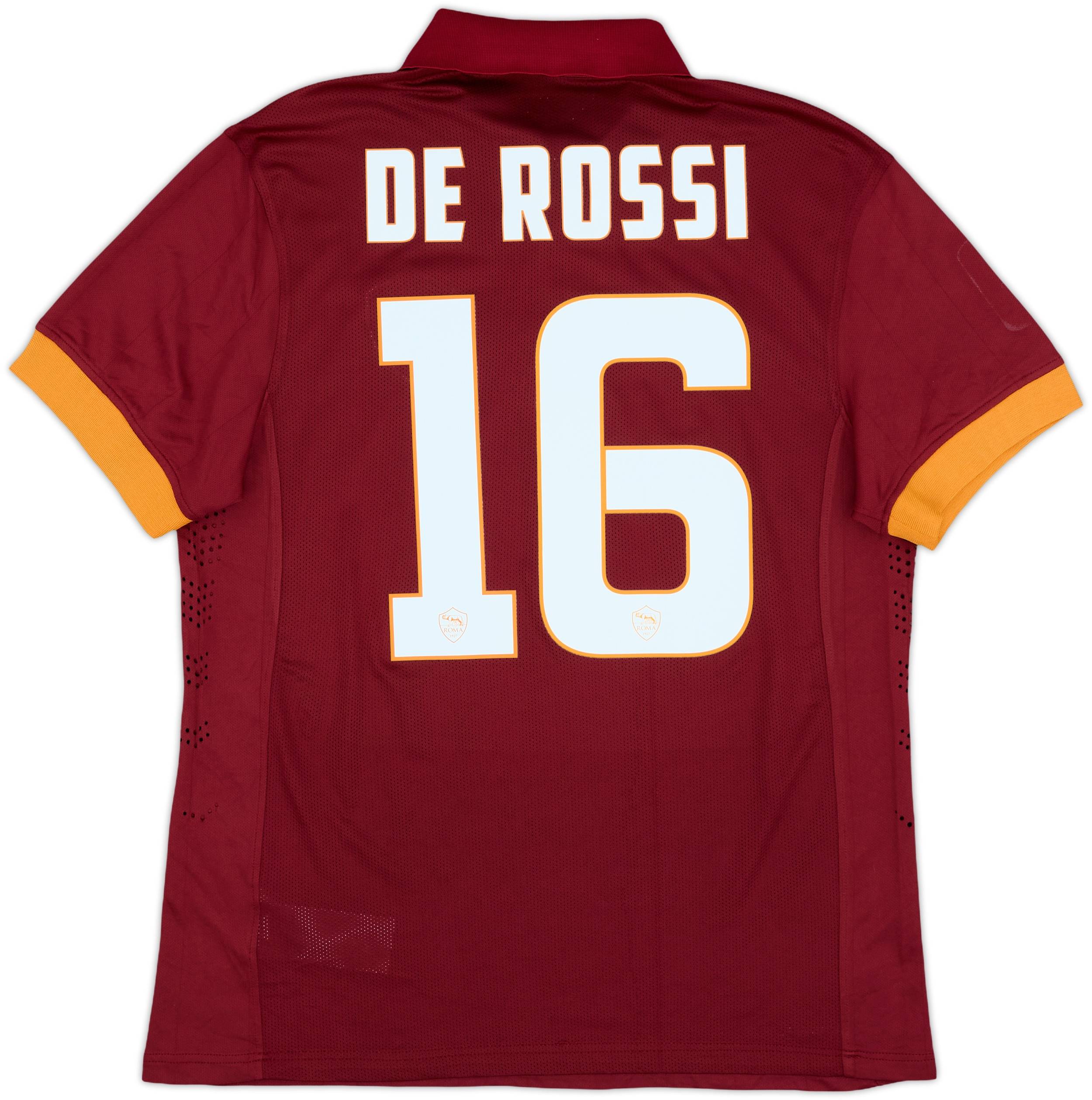 Daniele De Shirt De Rossi Jersey RARE AS ROMA #16 Daniele De Rossi