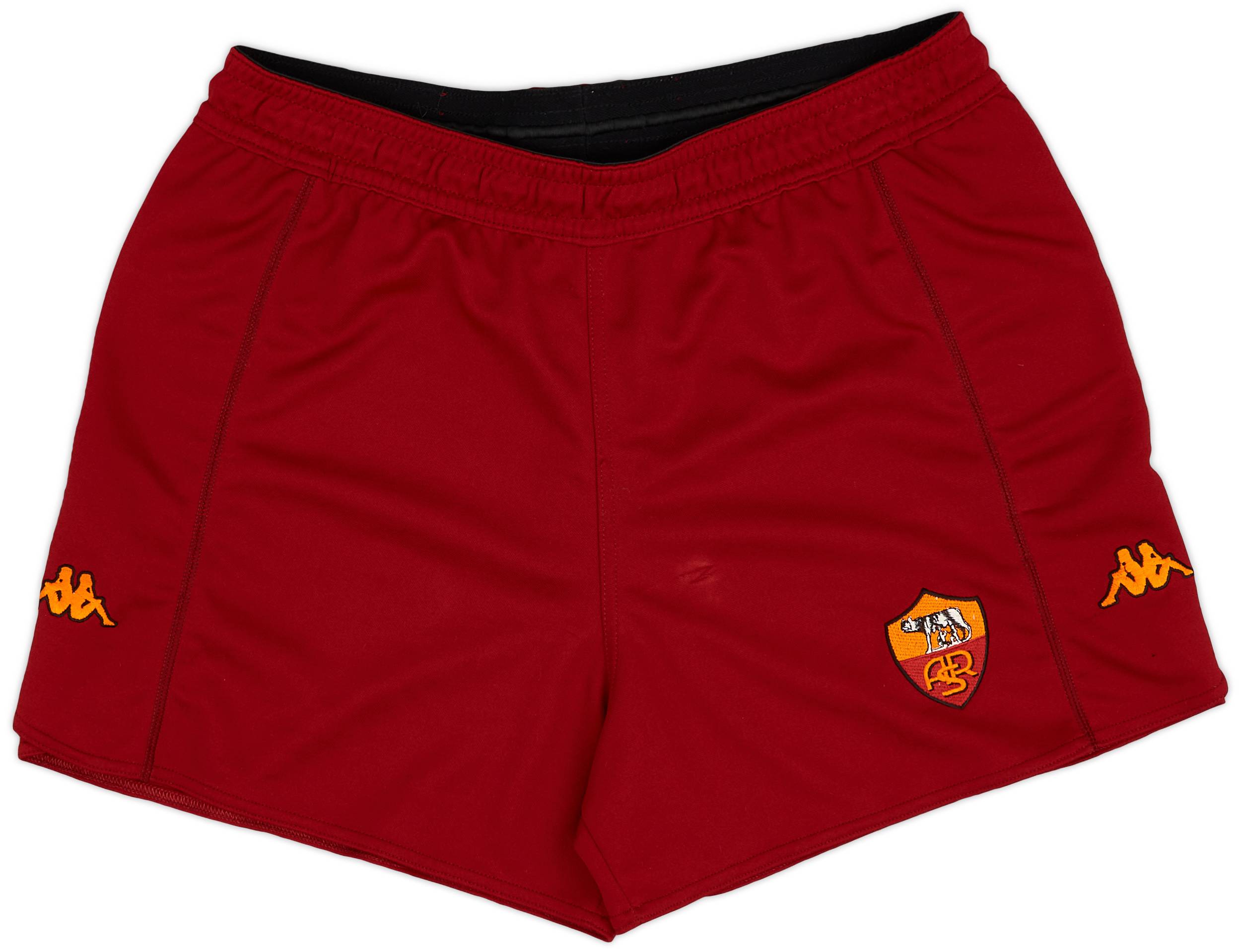 2000-01 Roma Alternate Home Shorts - 8/10 - (XXL)