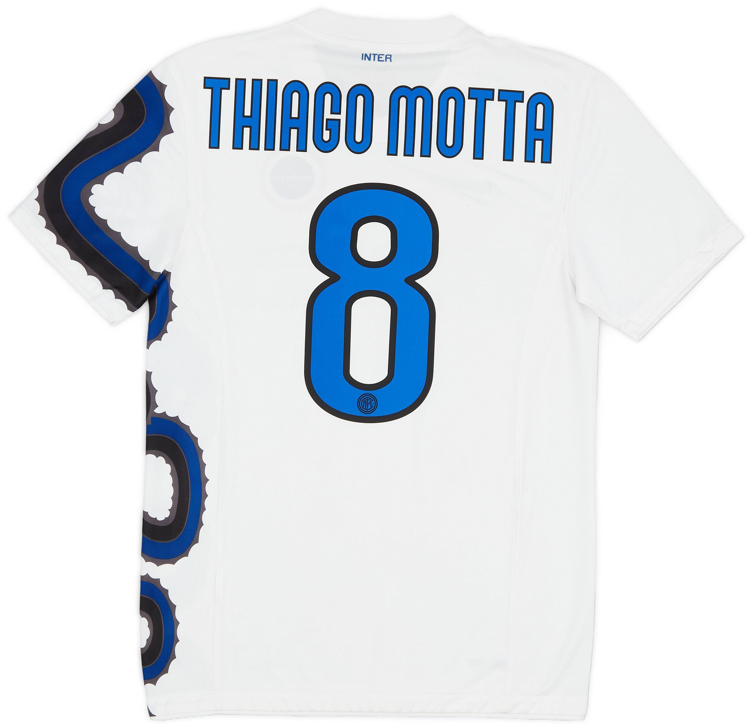 2010-11 Inter Milan Away Shirt Thiago Motta #8 - 8/10 - (S)
