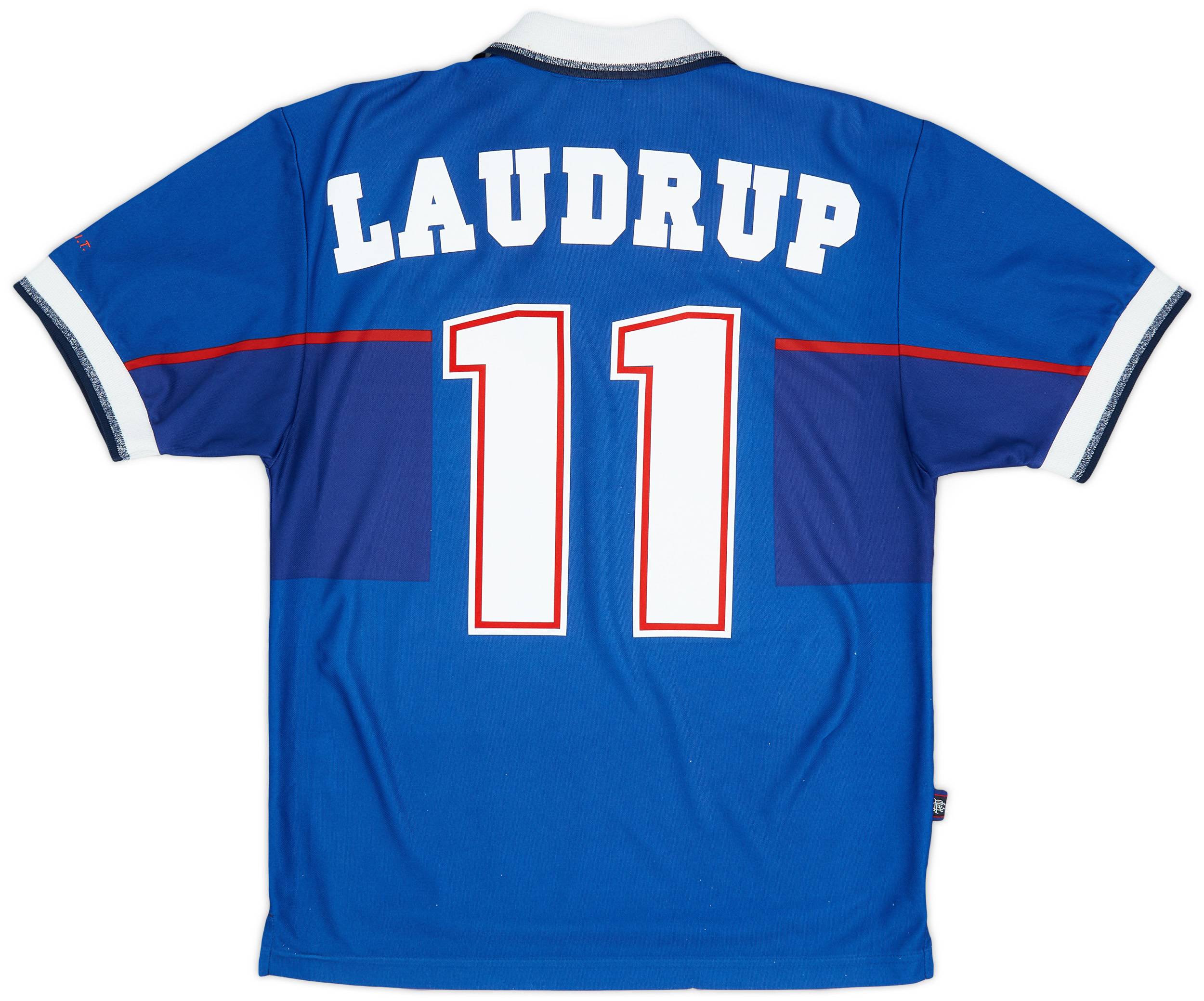 1997-99 Rangers Home Shirt Laudrup #11 - 8/10 - (S)