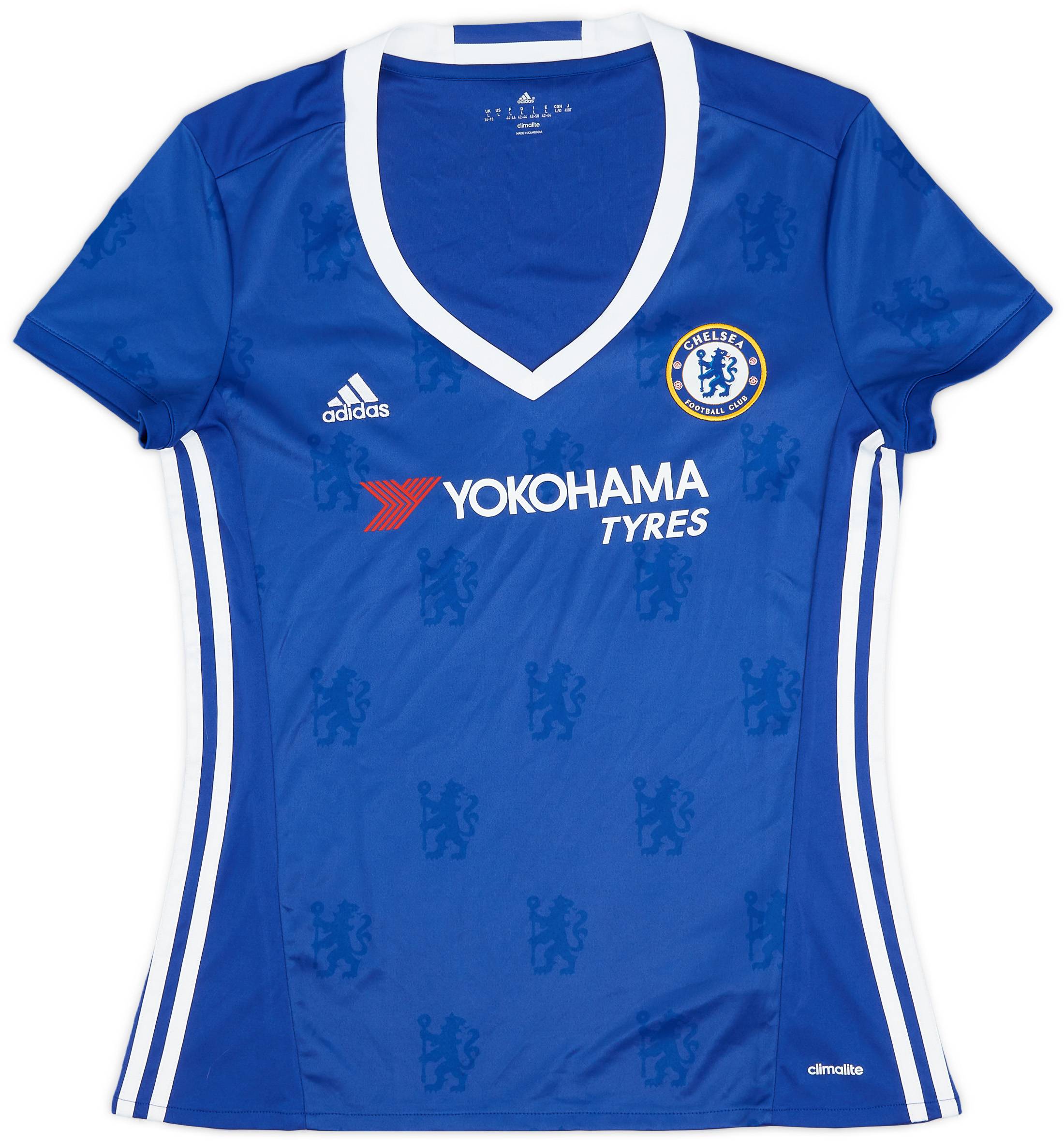 2016-17 Chelsea Home Shirt - 9/10 - (Women's L)