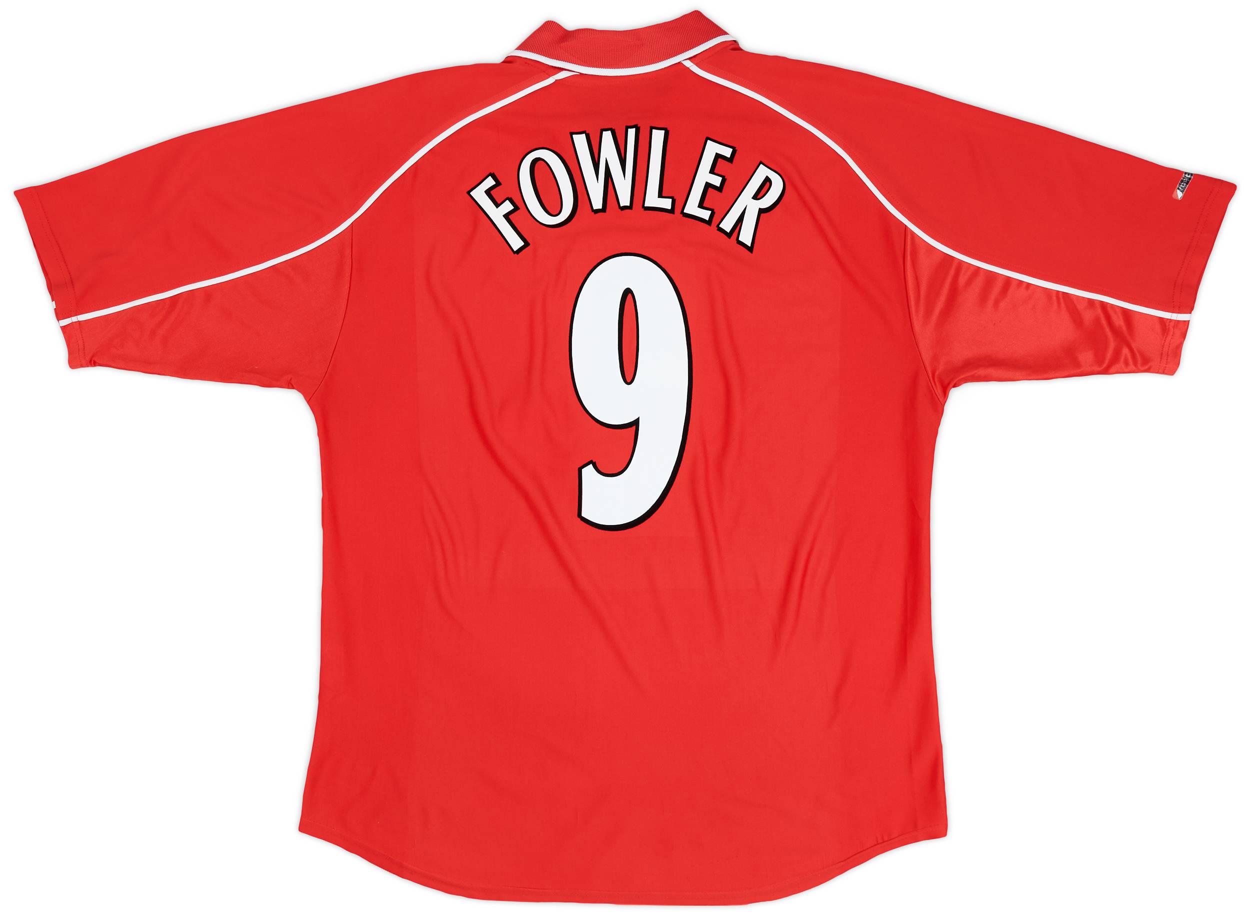 2000-02 Liverpool Home Shirt Fowler #9 - 6/10 - (L)