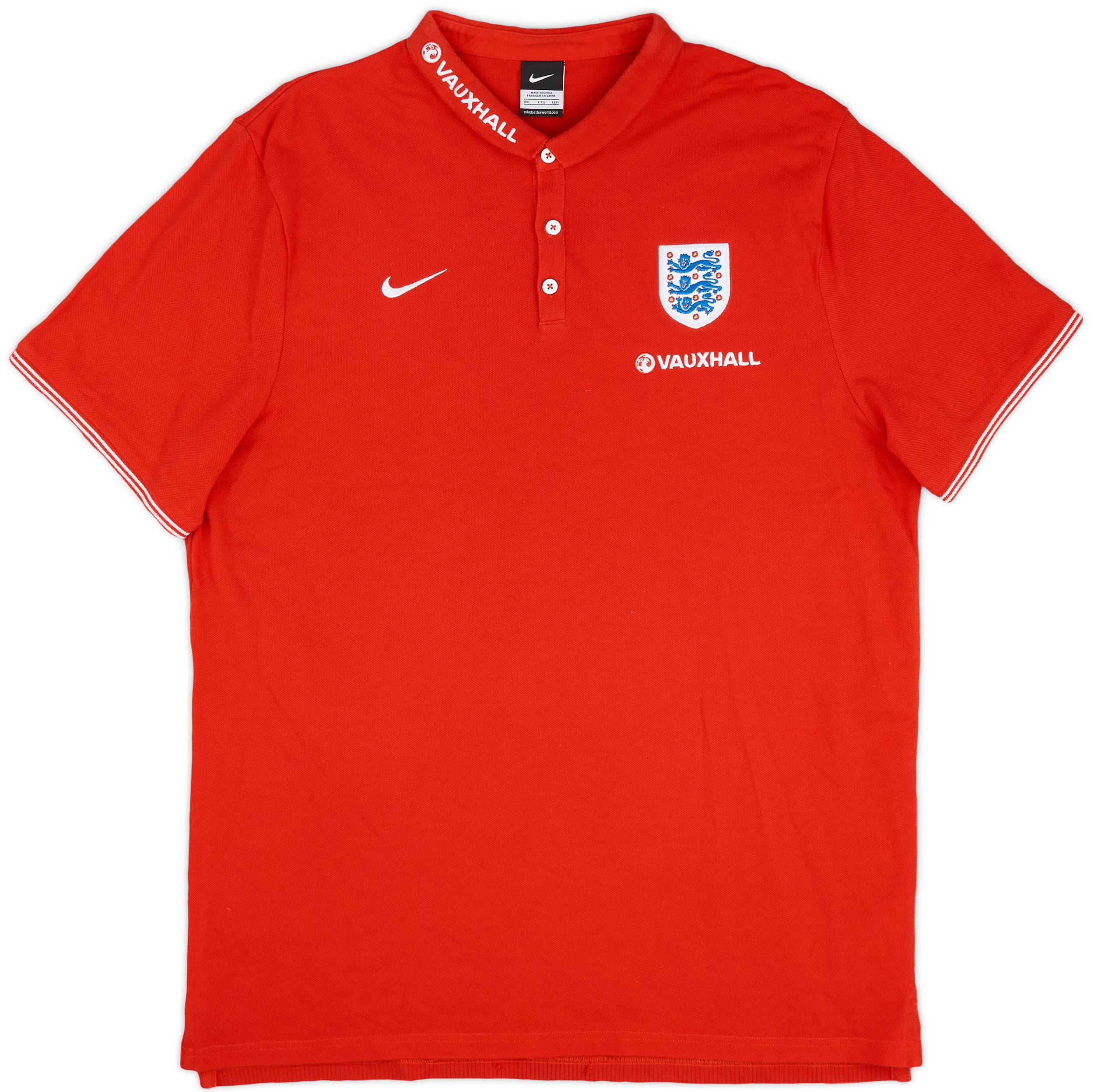 2014 15 England Nike Polo Shirt 9 10 XXL