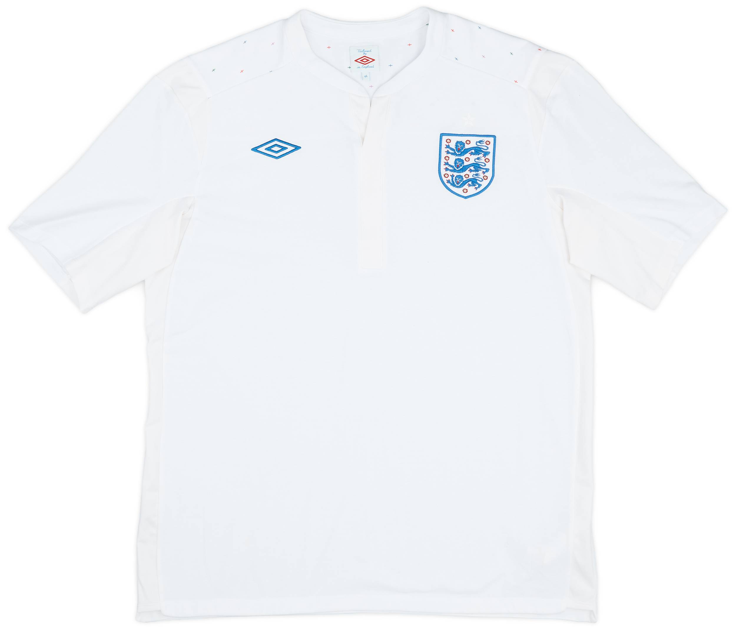2010-11 England Home Shirt - 7/10 - (XL)