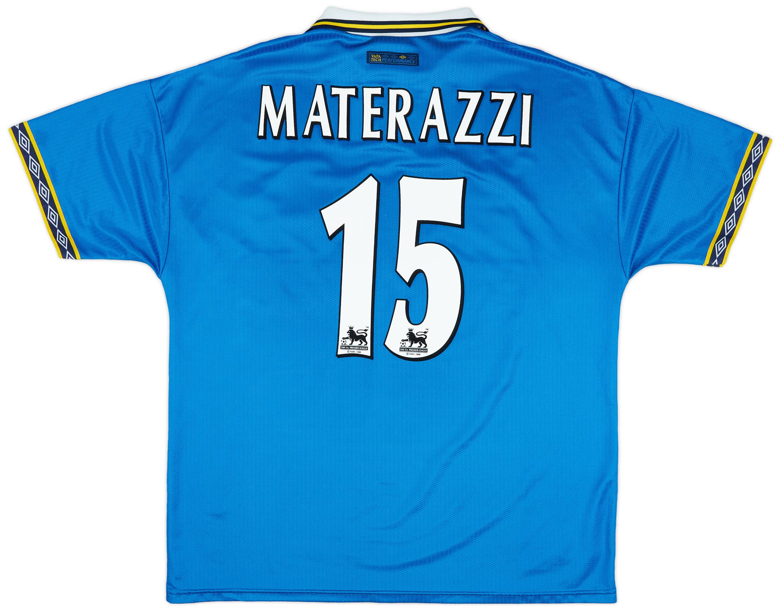 1997-99 Everton Home Shirt Materazzi #15 - 8/10 - (XXL)