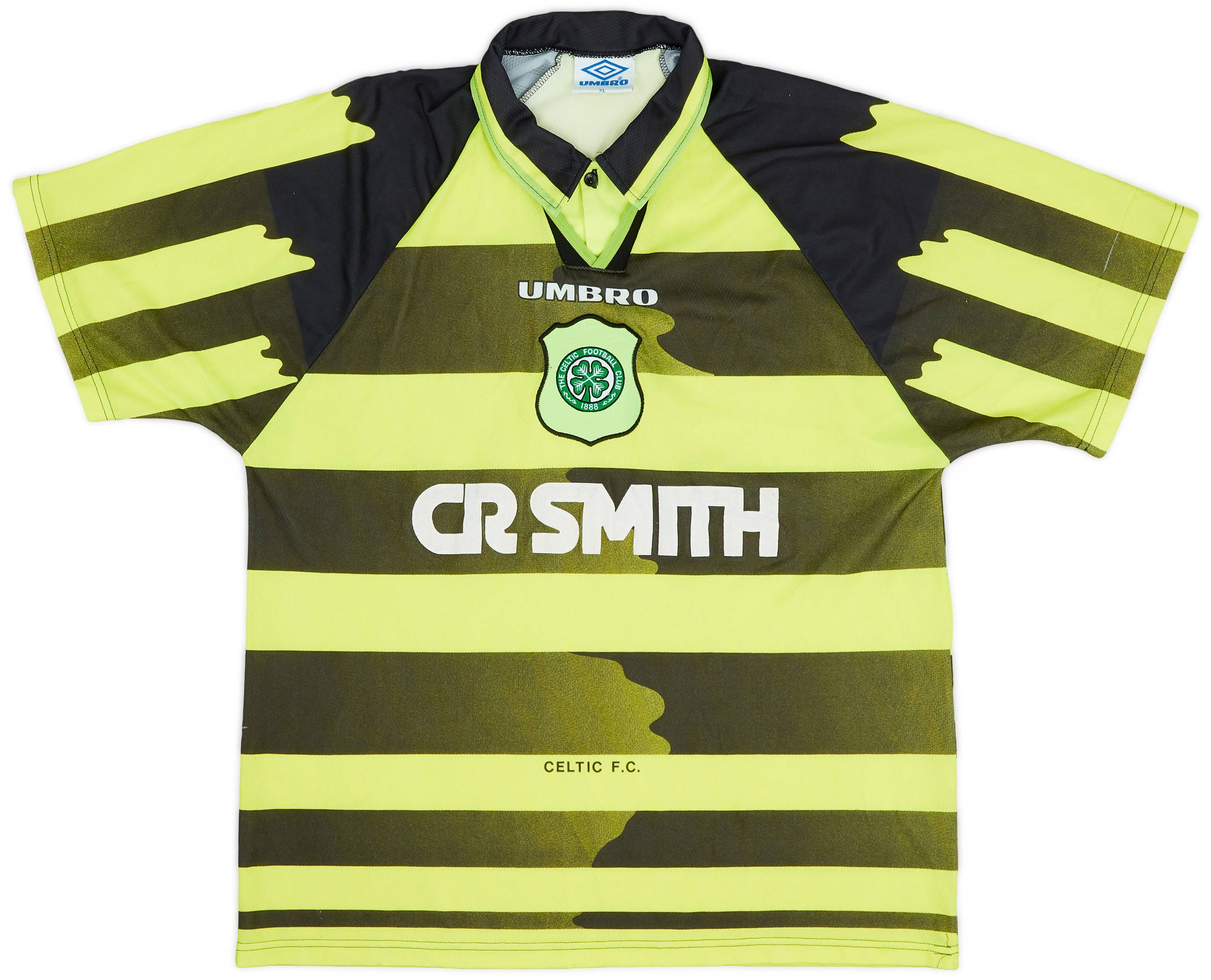1996-97 Celtic Away Shirt - 9/10 - (XL)