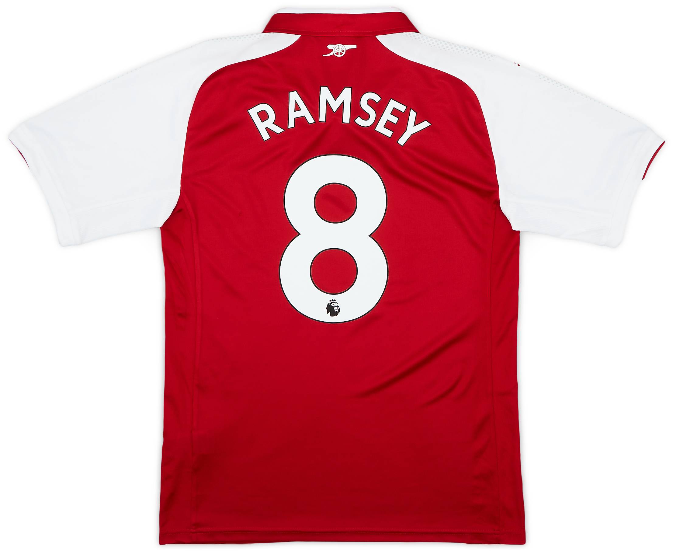 2017 18 Arsenal Home Shirt Ramsey 8 8 10 M