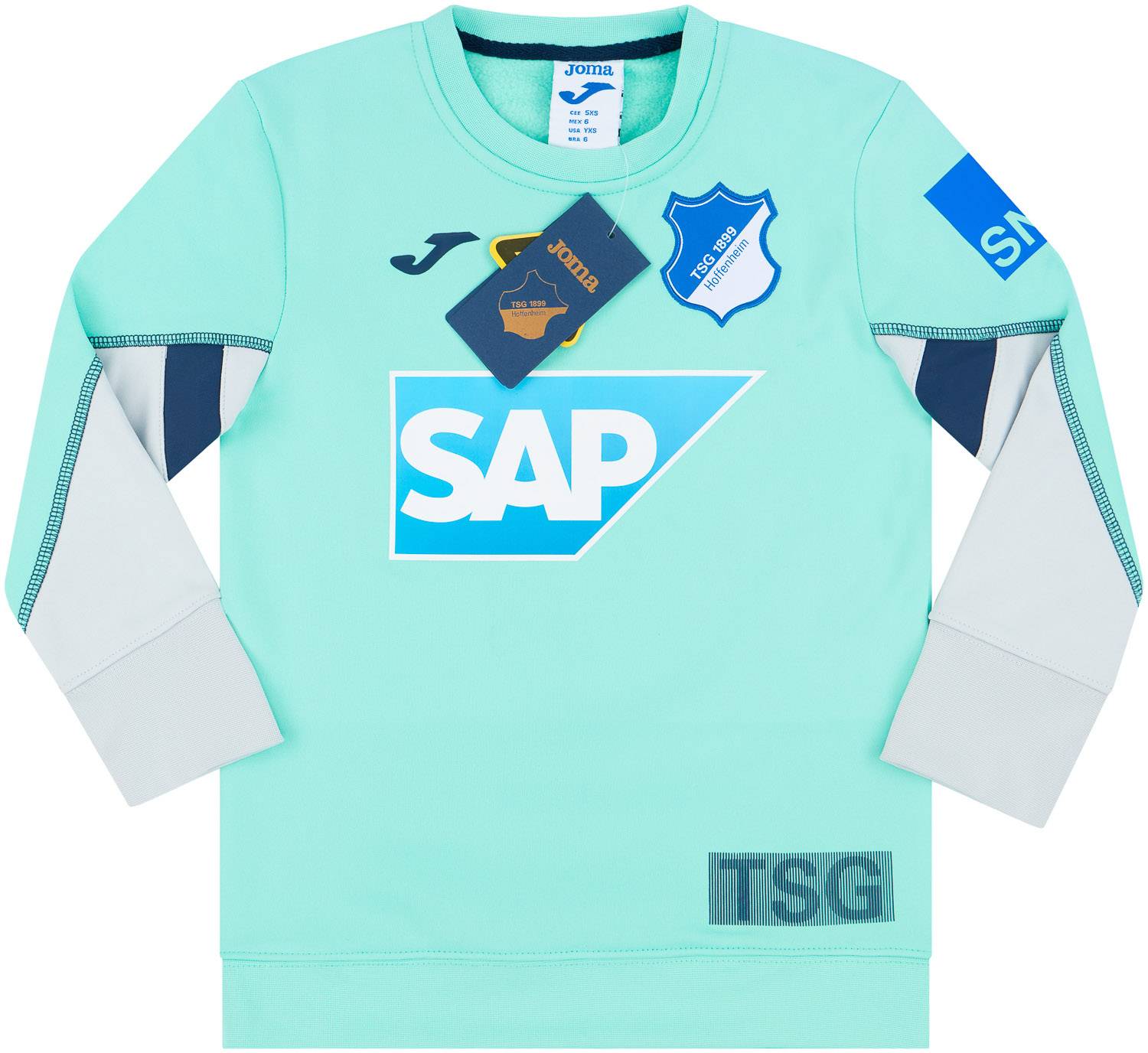 2019-20 TSG Hoffenheim Joma Training Sweat Top 5XS.Boys