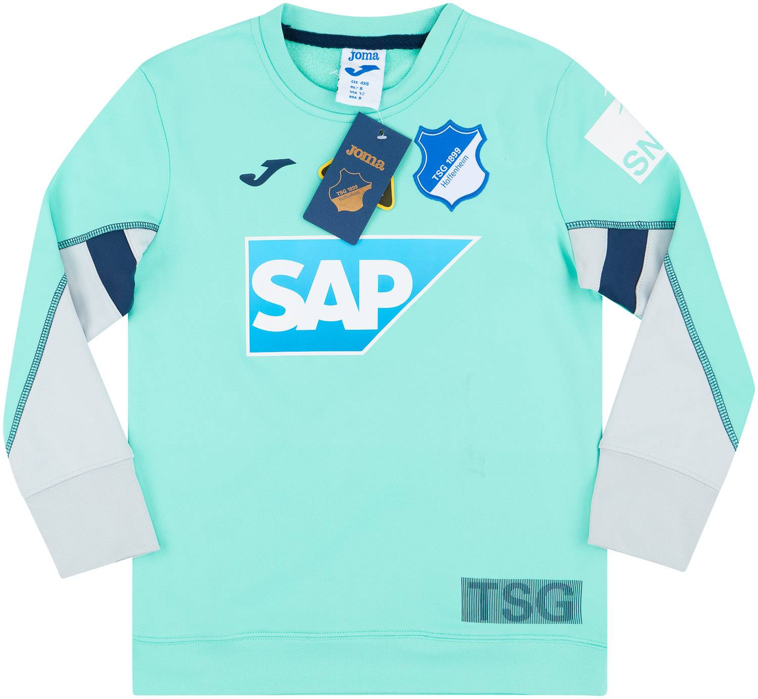 2019-20 TSG Hoffenheim Joma Training Sweat Top 5XS.Boys