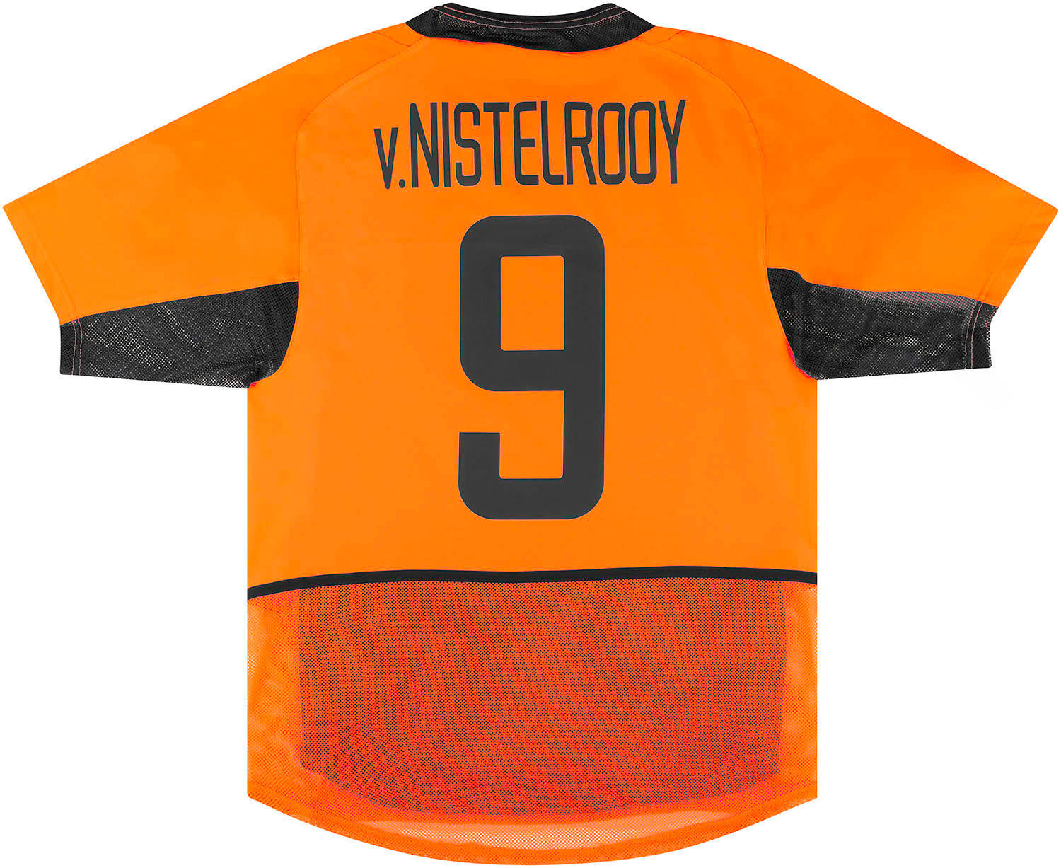2002-04 Netherlands Player Issue Home Shirt v.Nistelrooy #9 (Excellent) L