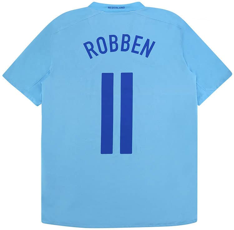 2008-10 Netherlands Away Shirt Robben #11 - 7/10