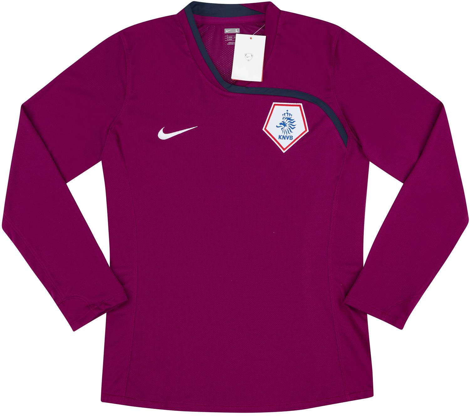 2008-10 Netherlands Player Issue GK Shirt (Womens (S))