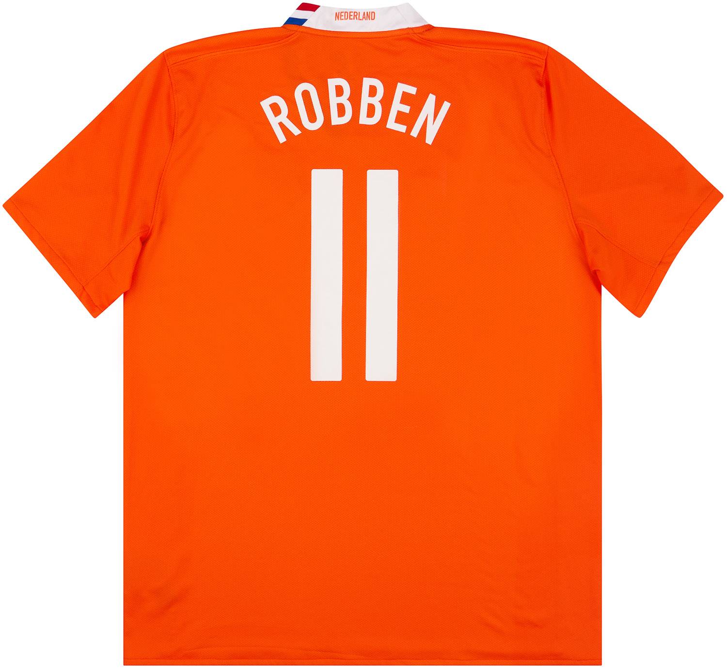 2008-10 Netherlands Home Shirt Robben #11 - 6/10