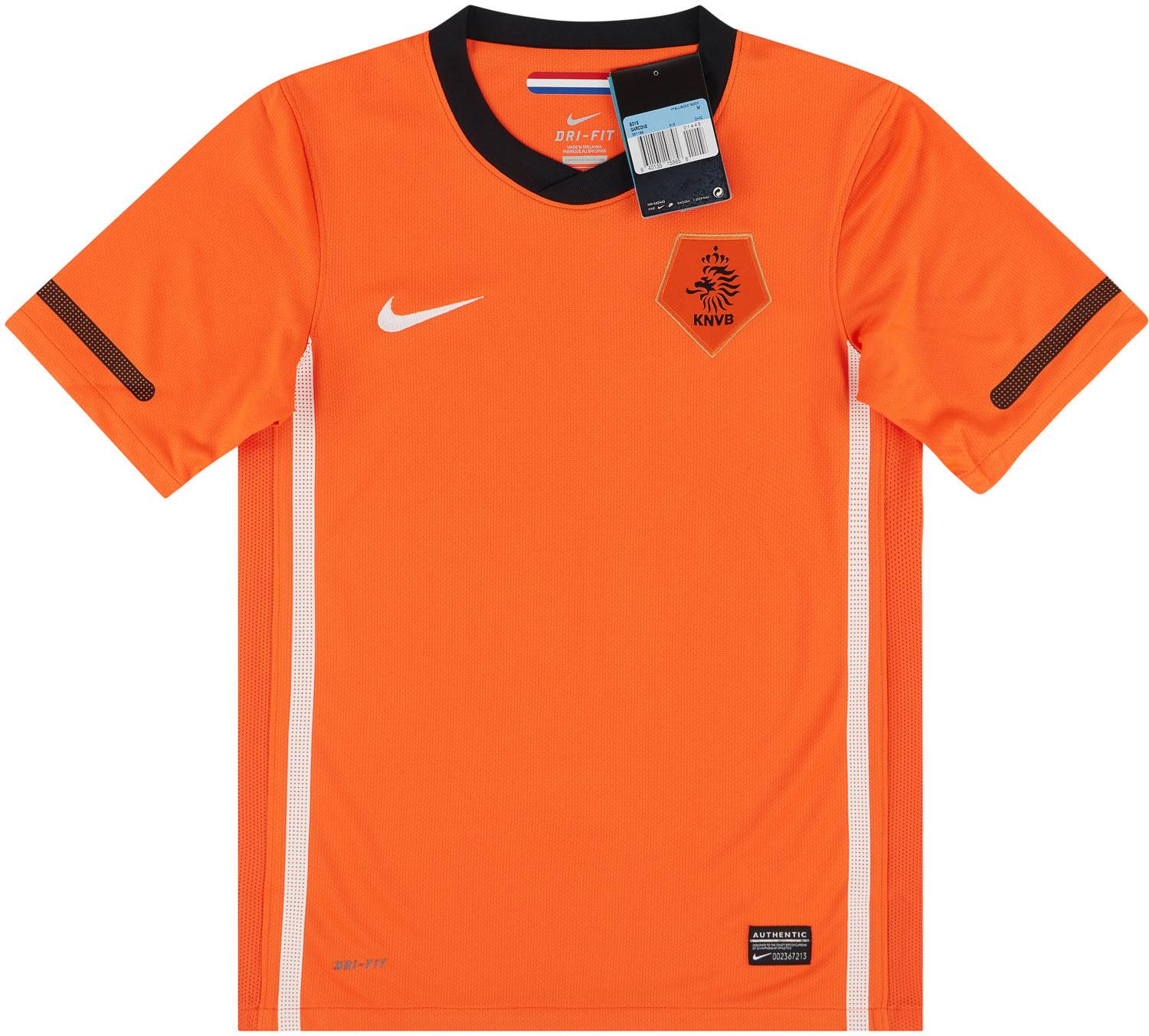 2010-11 Netherlands Home Shirt (S.Kids)