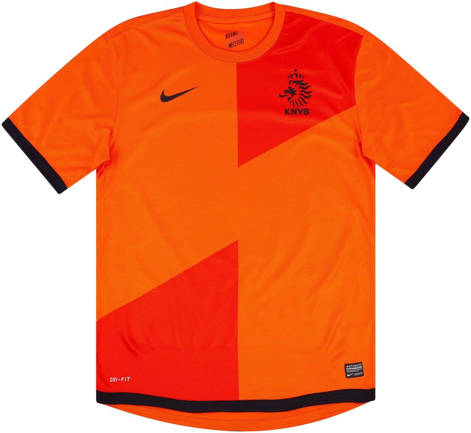 2012-13 Netherlands Home Shirt - 6/10