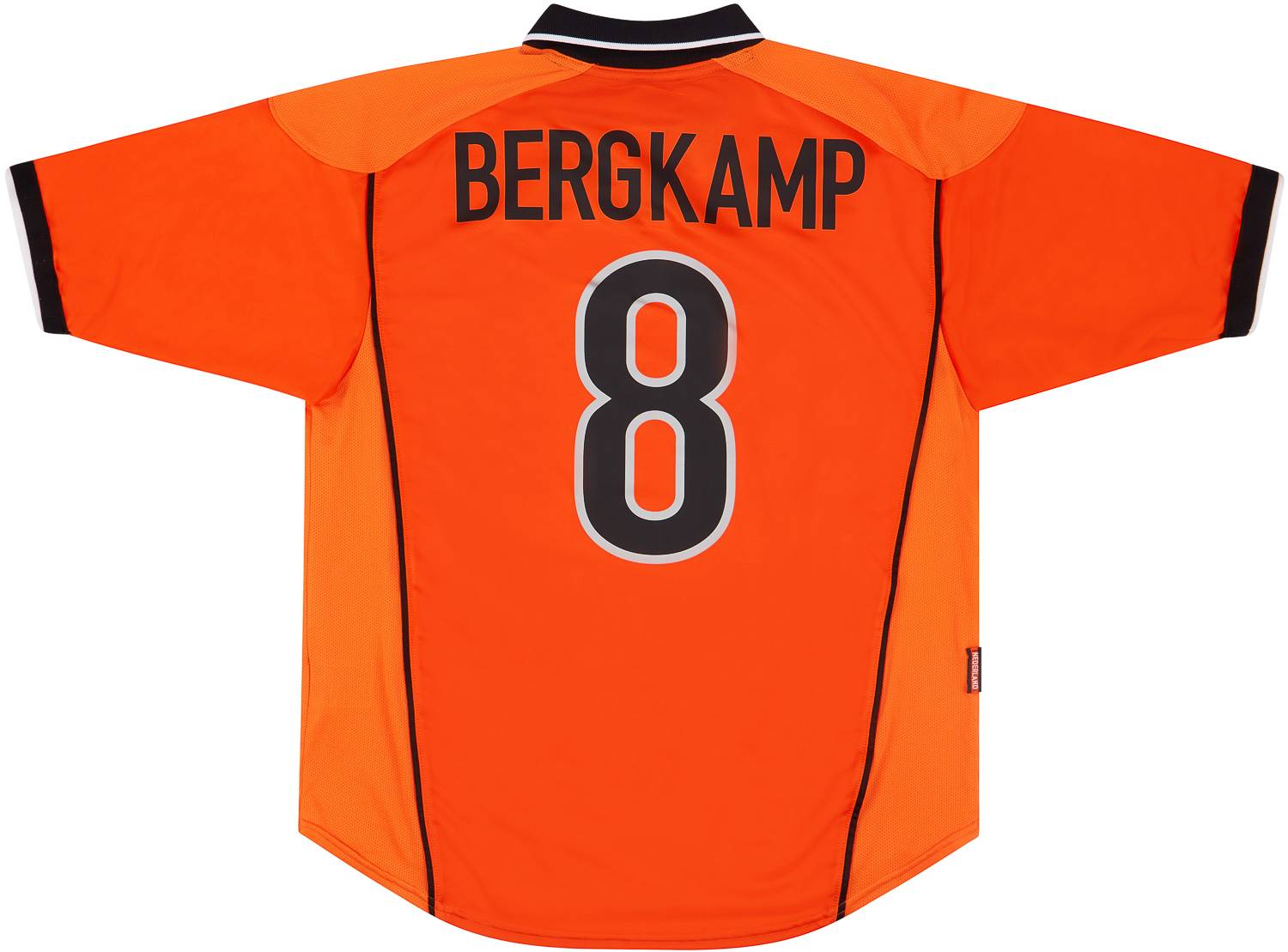 1998-00 Holland Home Shirt Bergkamp #8 (Very Good - 7/10)