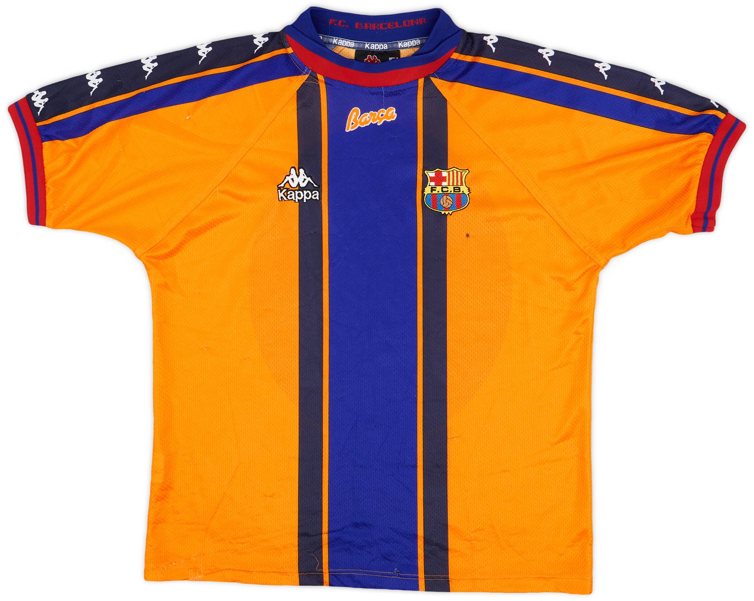 1997-98 Barcelona Away Shirt - 6/10 - (S)