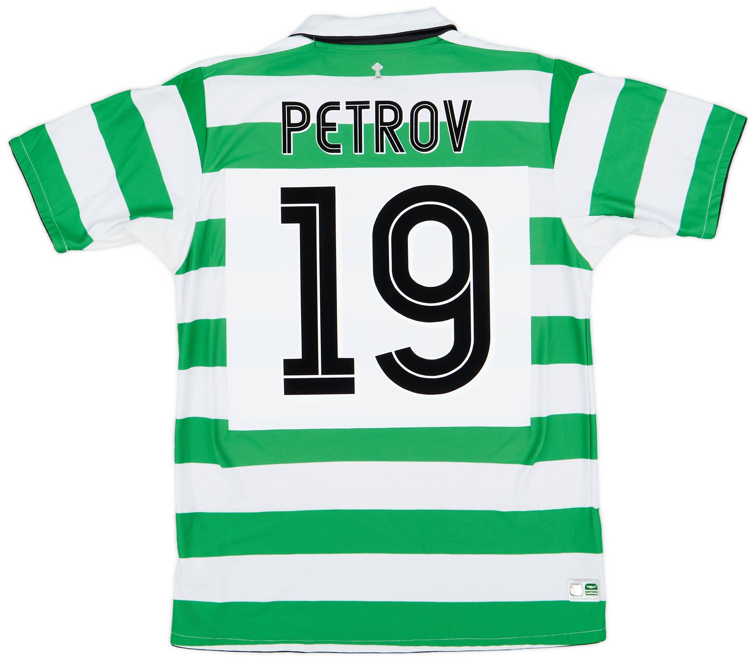 2004-05 Celtic Home Shirt Petrov #19 - 6/10 - (M)