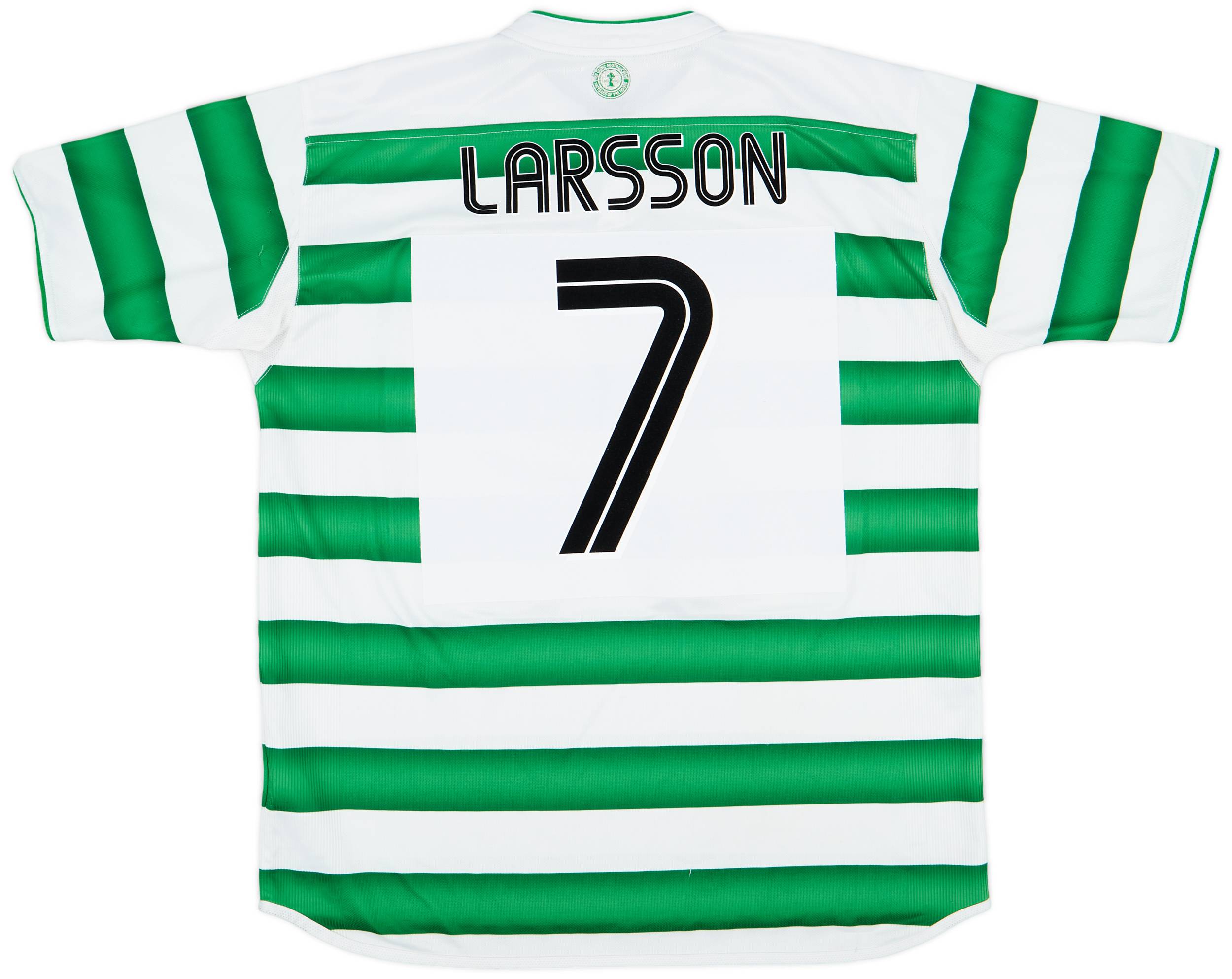 2003-04 Celtic Home Shirt Larsson #7 - 8/10 - (XL)