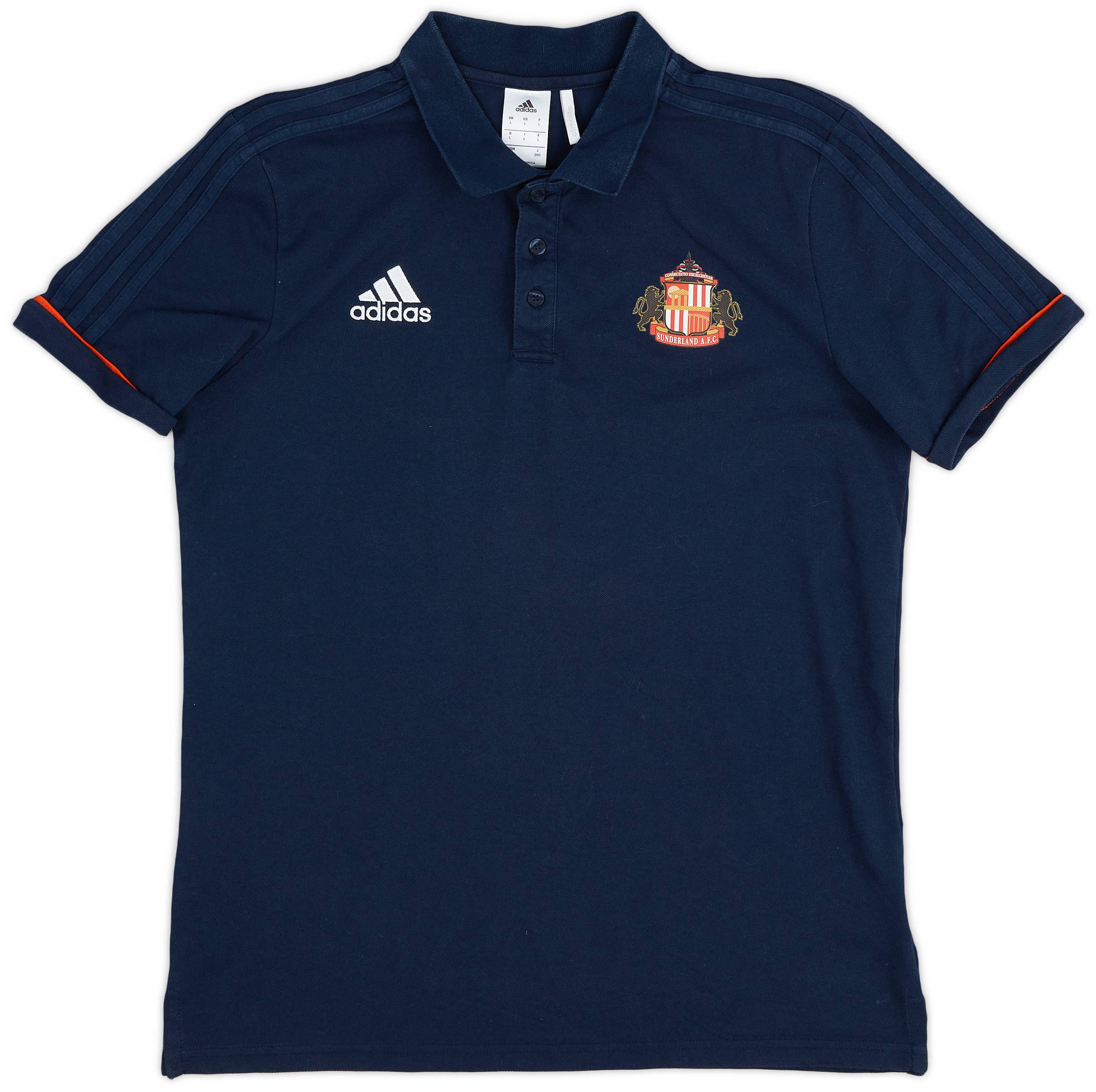 2017 18 Sunderland adidas Polo Shirt 9 10 L