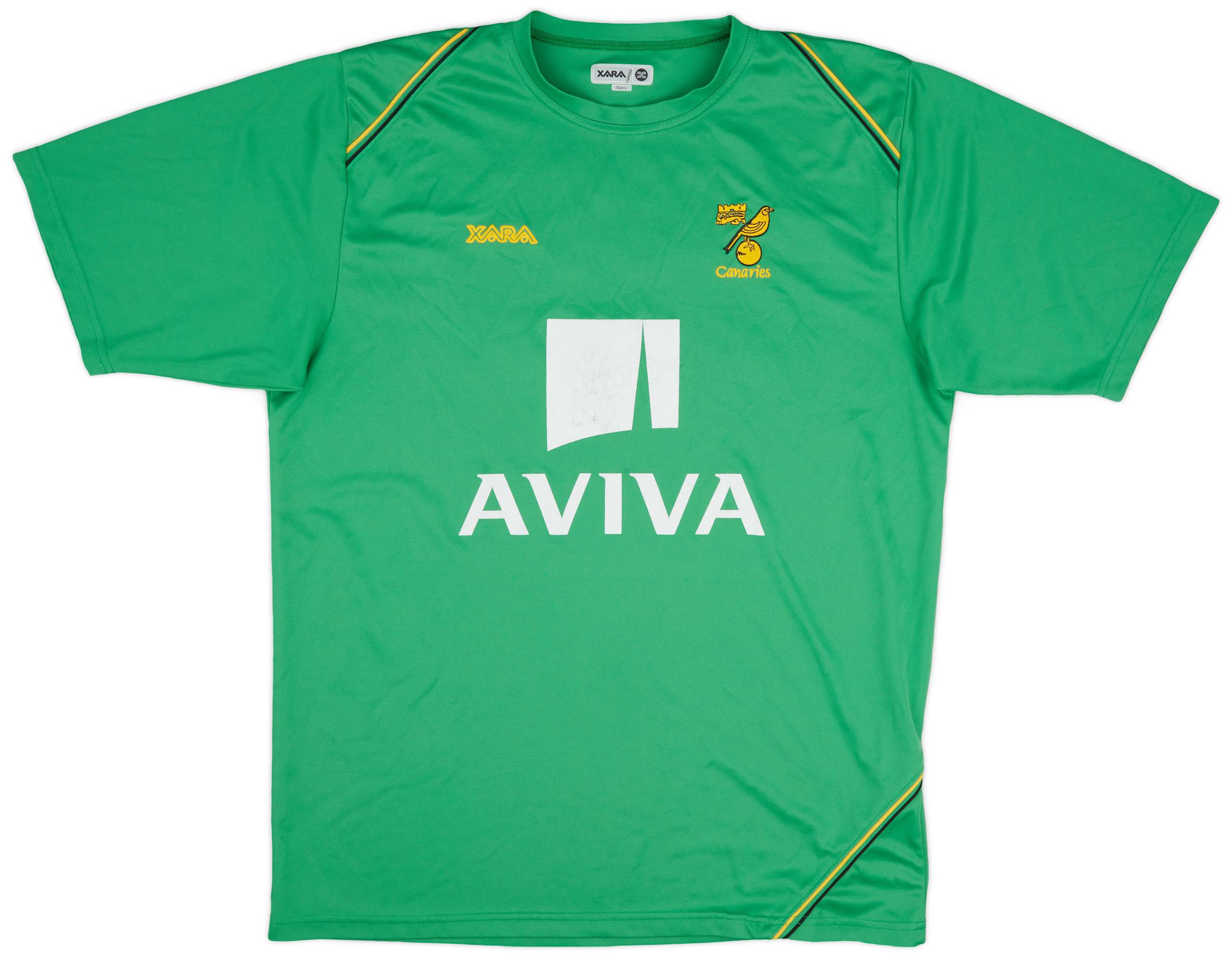2008-09 Norwich Xara Training Shirt - 7/10 - (L)