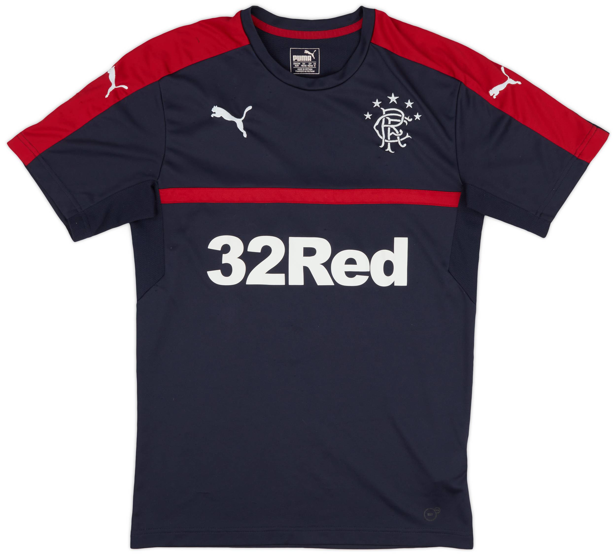 2016-17 Rangers Puma Training Shirt - 7/10 - (M)