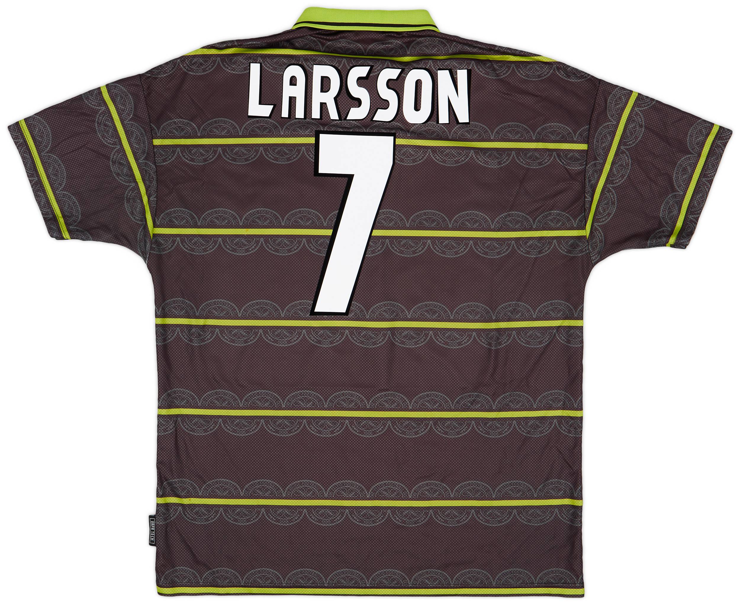 とっておきし新春福袋 1998-99 Celtic (XL) - 7/10 - #7 Larsson Shirt Away ウェア