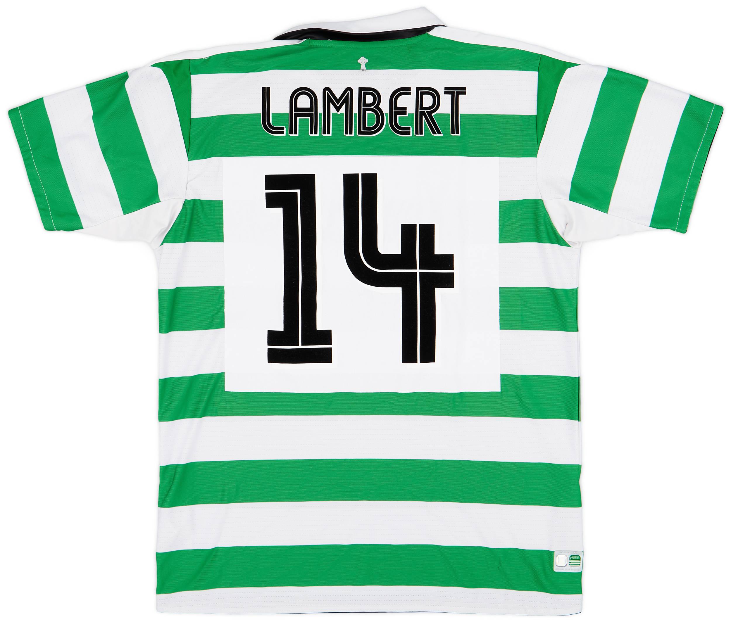 2004-05 Celtic Home Shirt Lambert #14- 6/10 - (L)