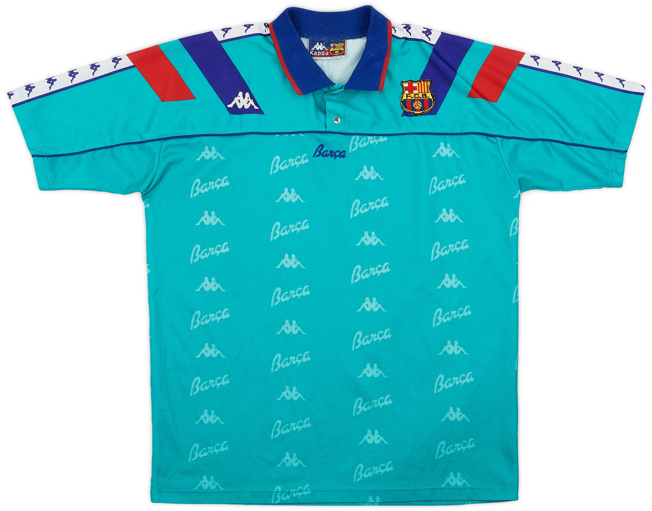 1992-95 Barcelona Away Shirt - 8/10 - (XL)