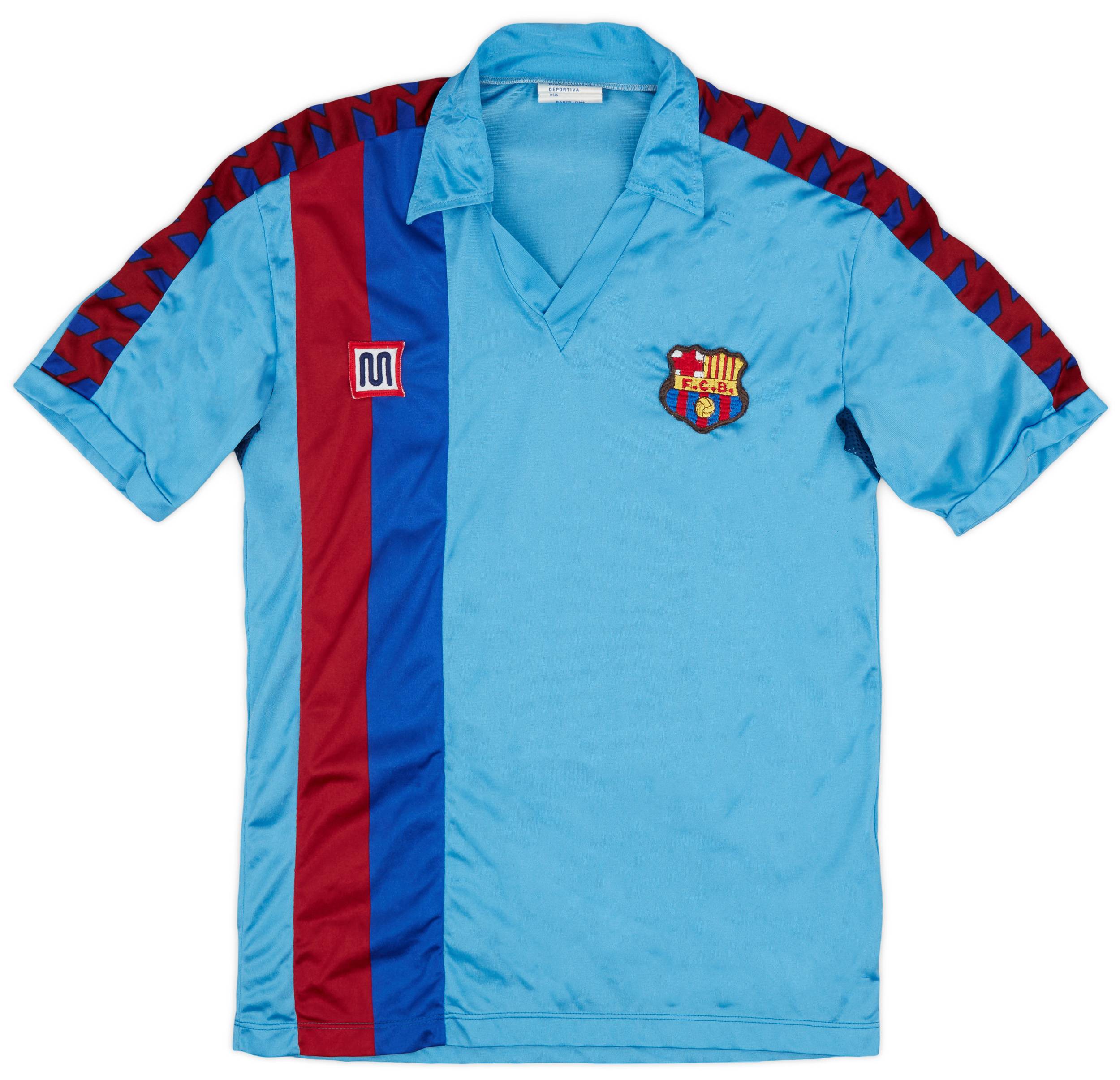 1985-91 Barcelona Away Shirt - 9/10 - (XS)