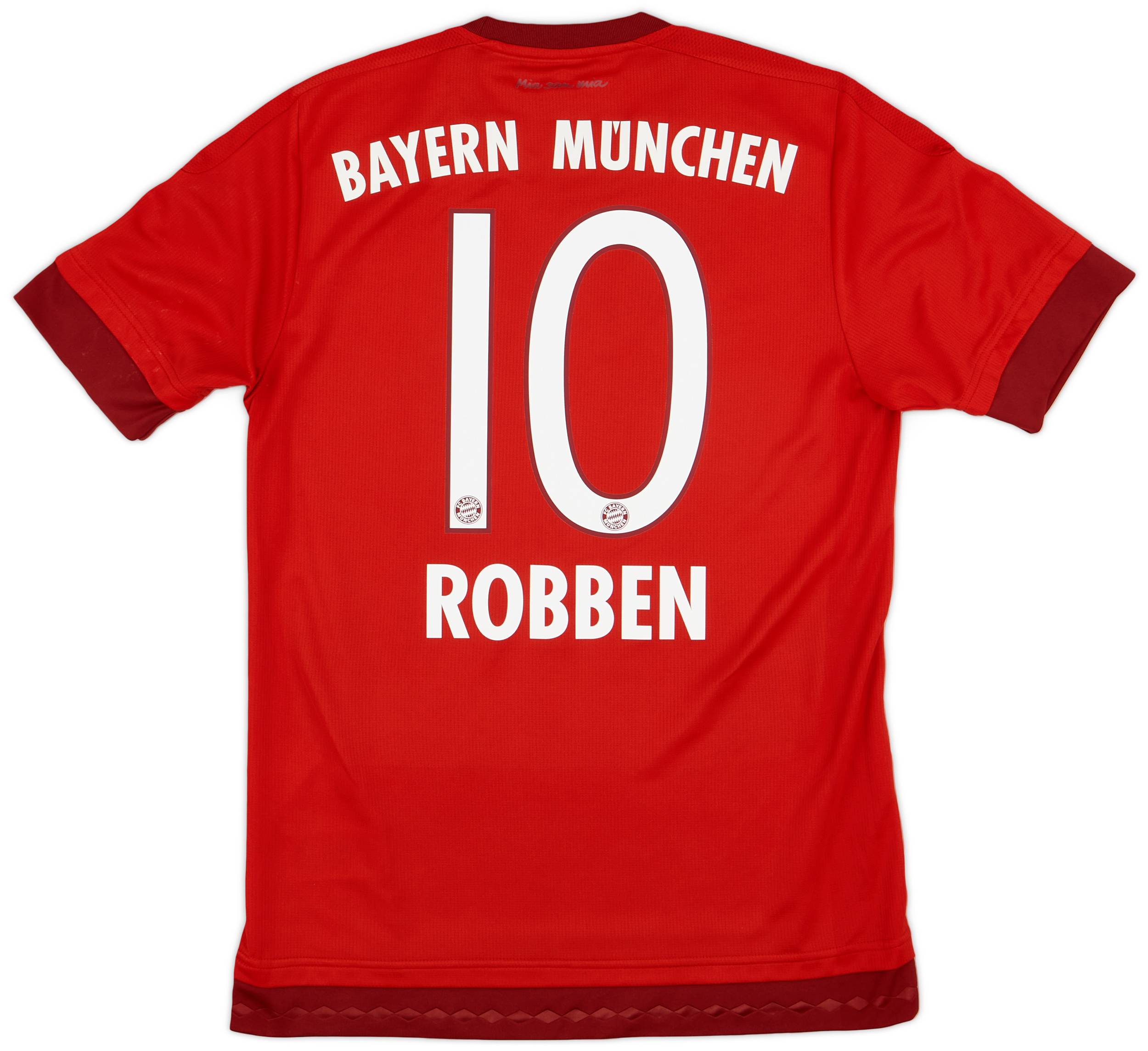 2015-16 Bayern Munich Home Shirt Robben #10 - 9/10 - (S)