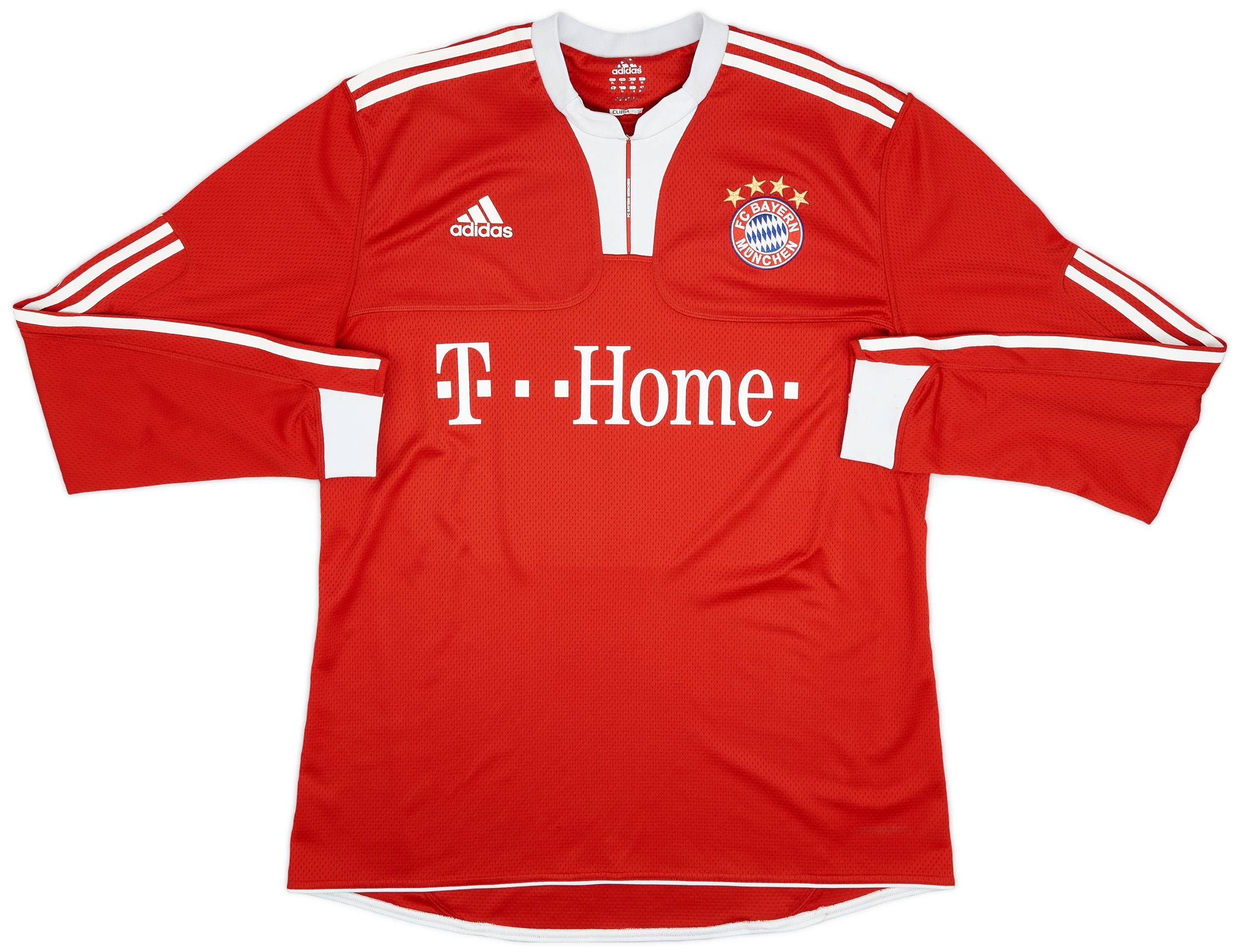 2009-10 Bayern Munich Home L/S Shirt - 8/10 - (XL)