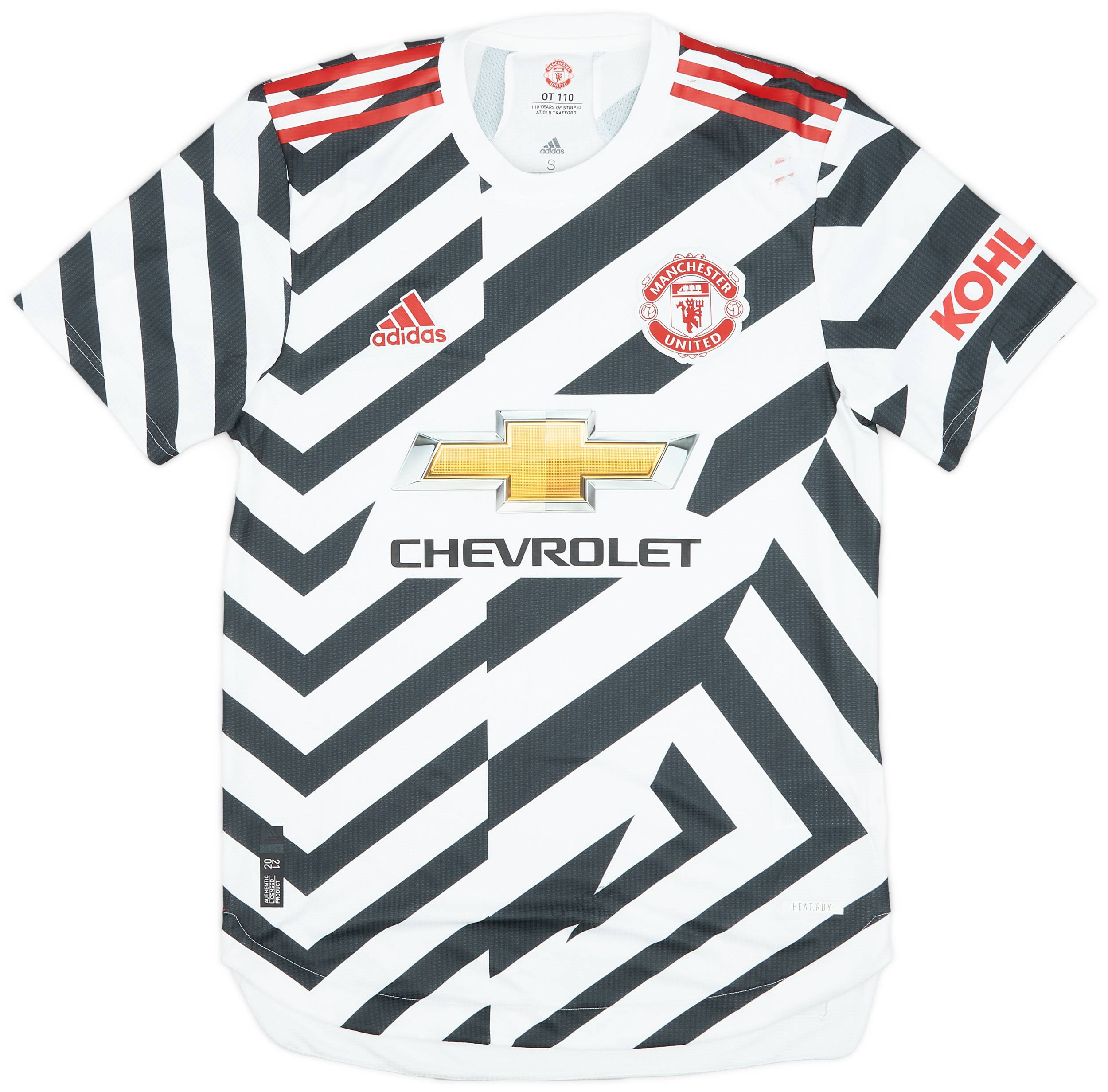 2020-21 Manchester United Authentic Third Shirt - 7/10 - (S)