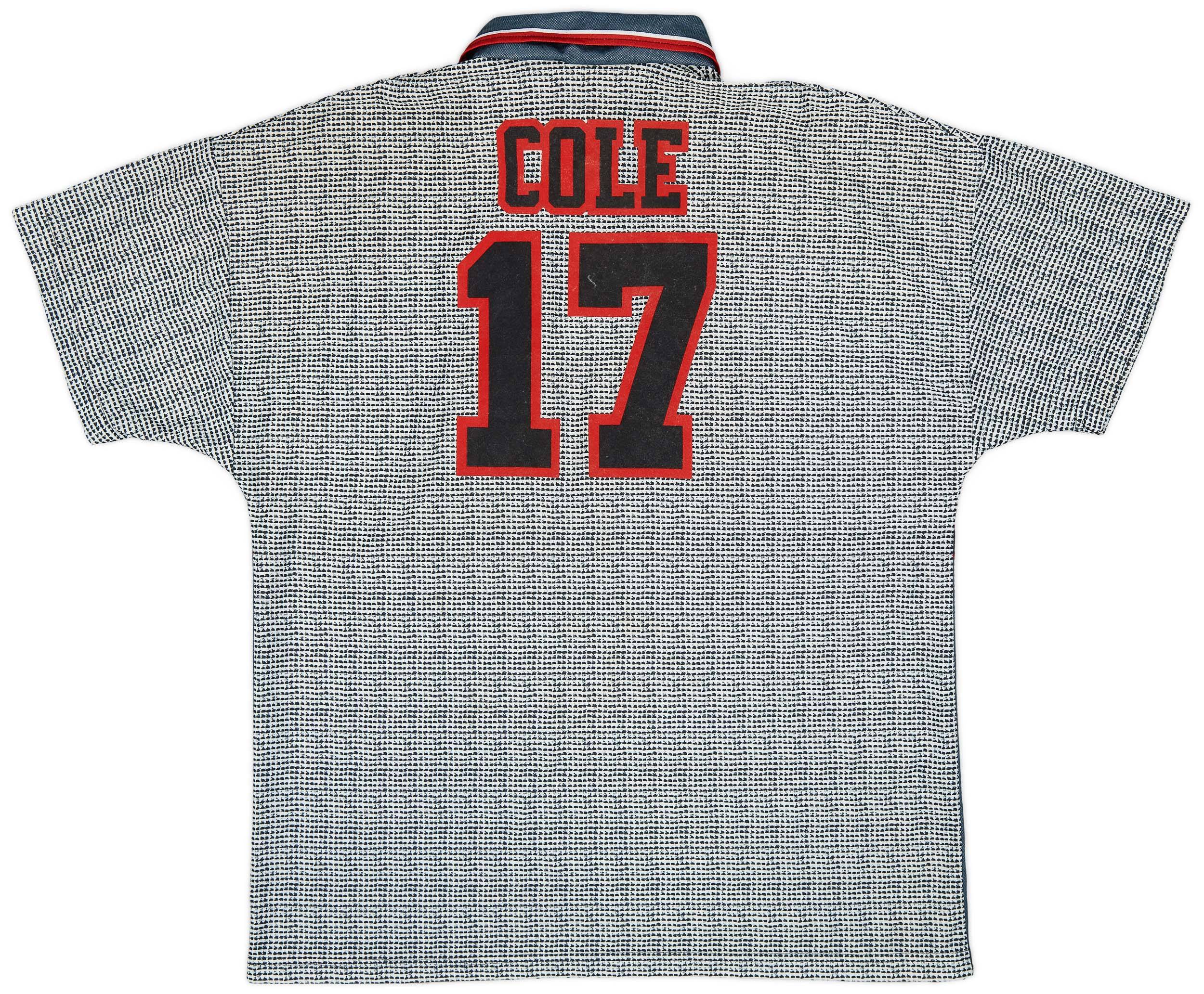 1995-96 Manchester United Away Shirt Cole #17 - 8/10 - (L)