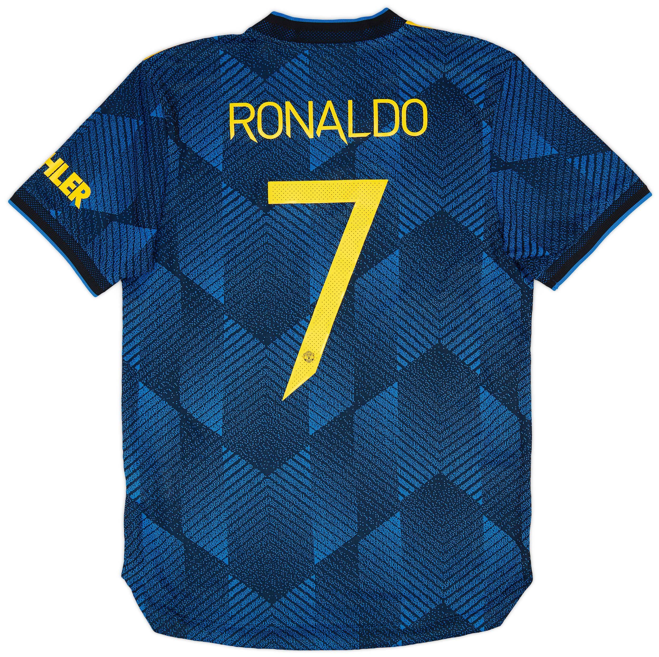 2021-22 Manchester United Authentic Third Shirt Ronaldo #7 - 8/10 - (M)