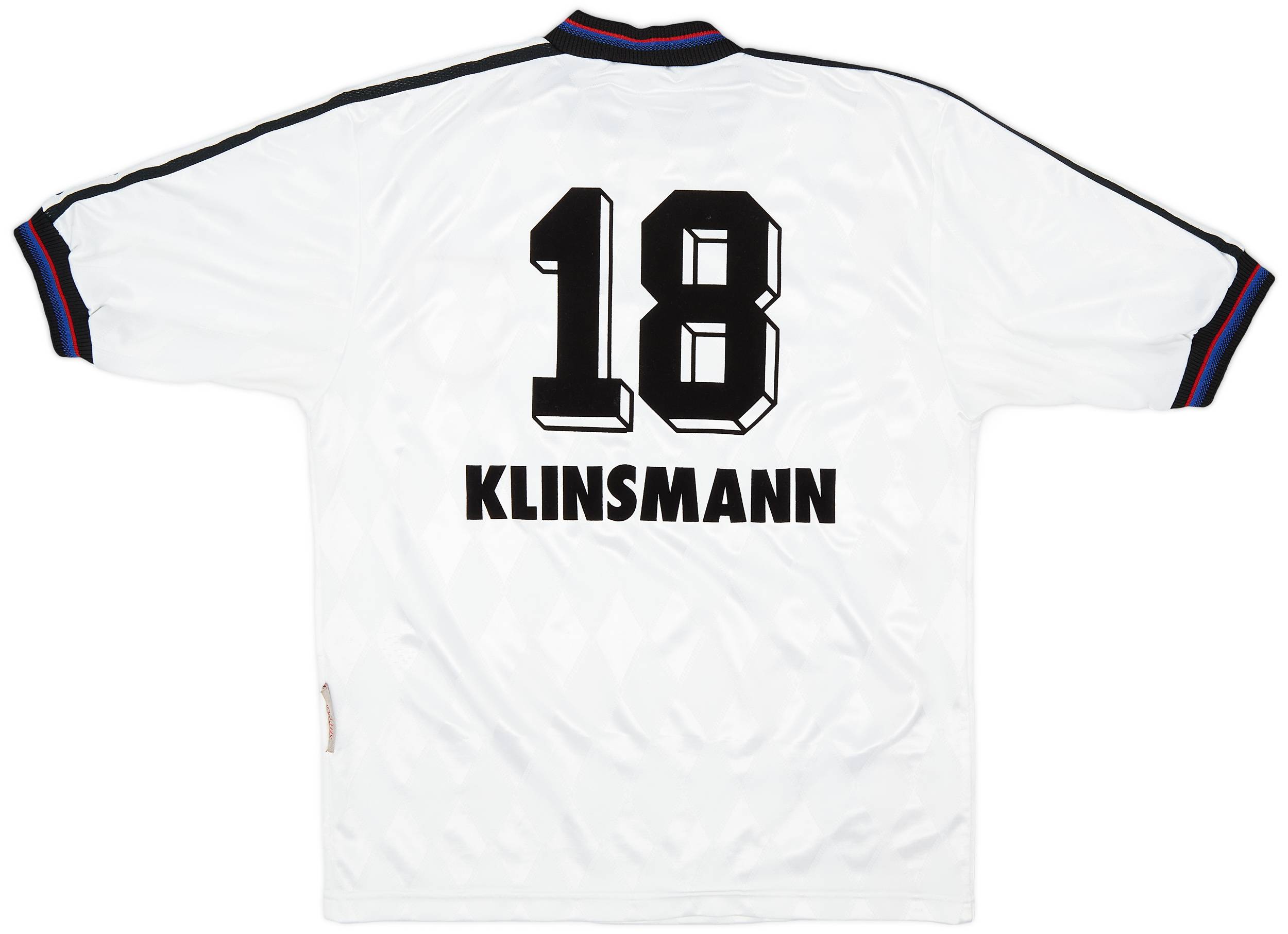 1996-98 Bayern Munich Away Shirt Klinsmann #18 - 6/10 - (S)