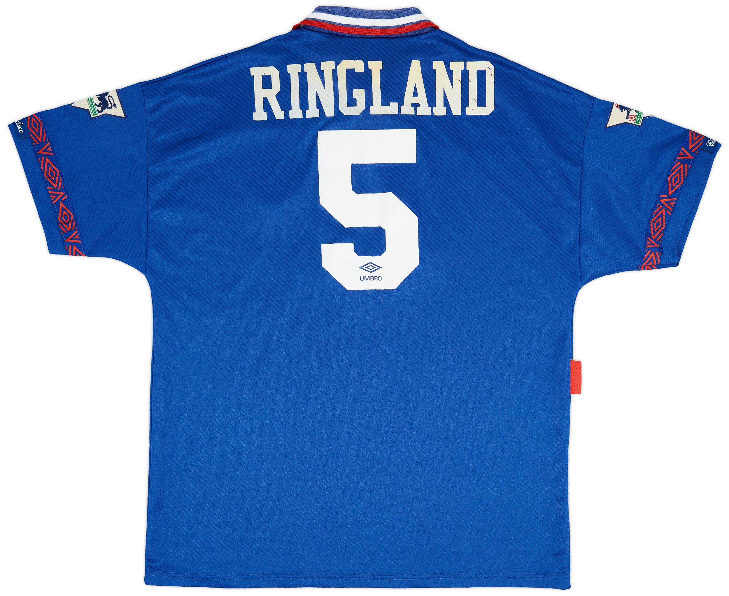 流行 - #5 Ringland Shirt Home Chelsea 1994-95 8/10 (XL) - アクセサリー