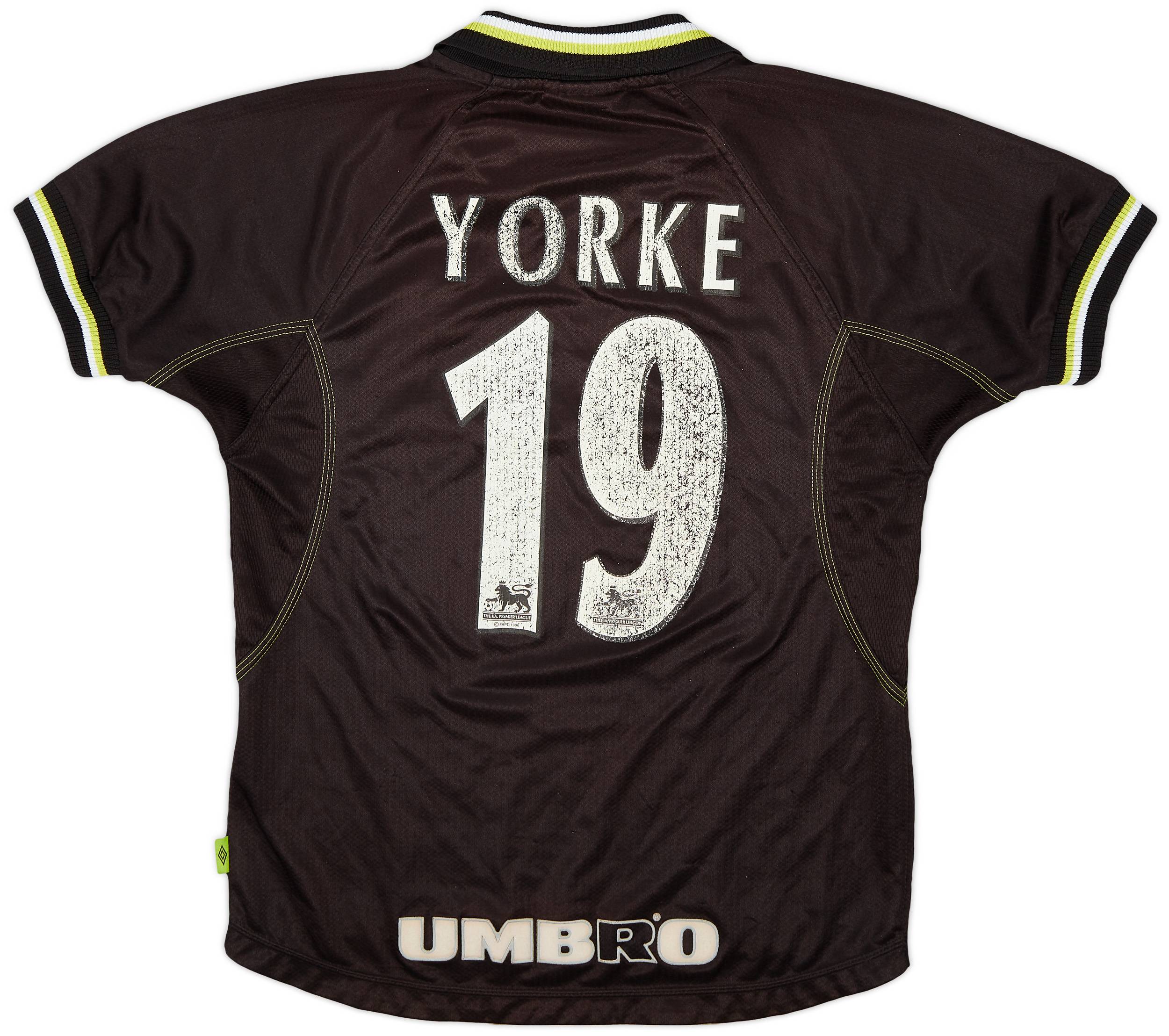 【希少】Man.U三冠ユニフォーム1998-99 SHARP × UMBRO Manchester United 1998/99 Sharp Home Soccer Football Jersey