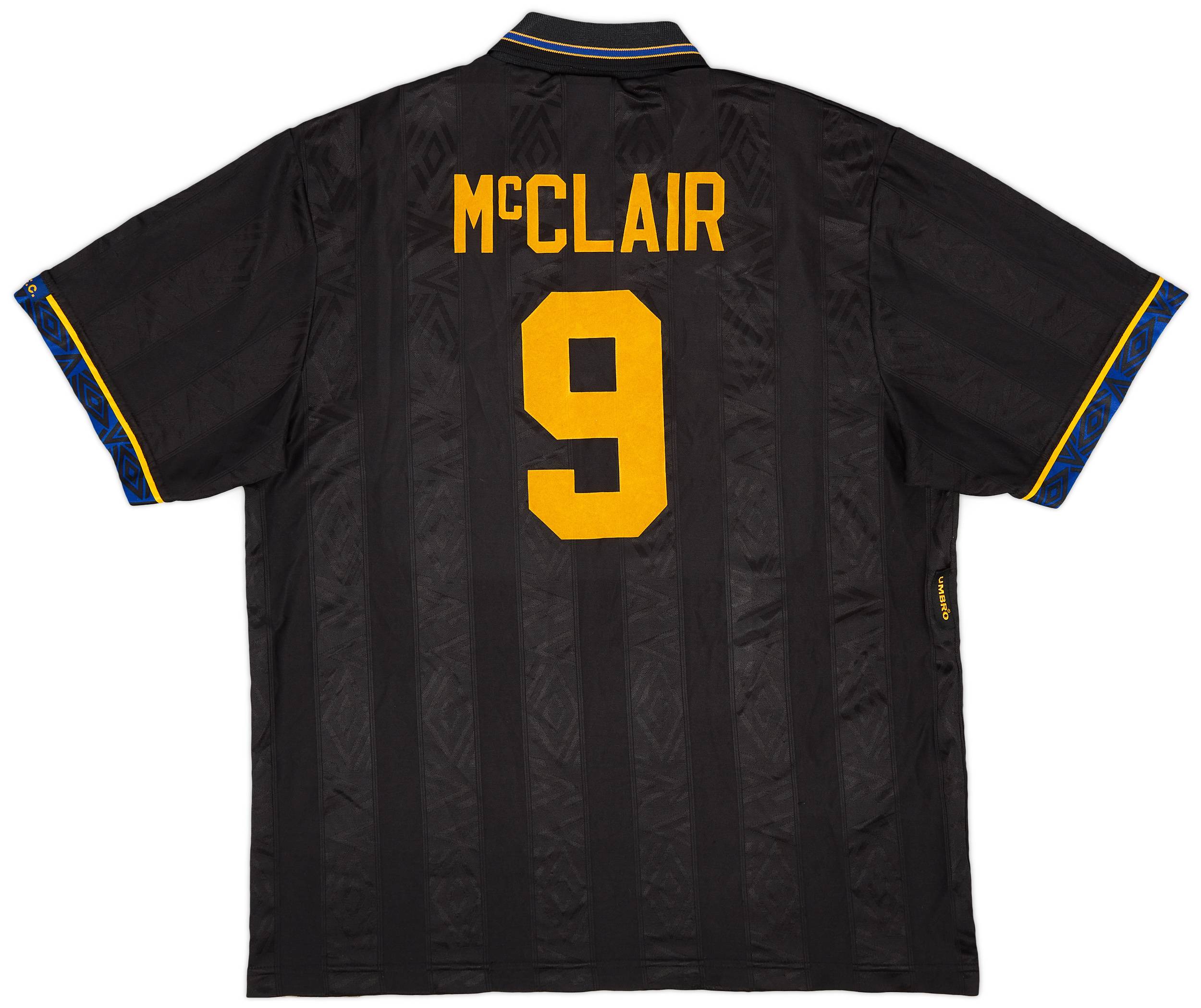 1993-95 Manchester United Away Shirt McClair #9 - 8/10 - (XL)