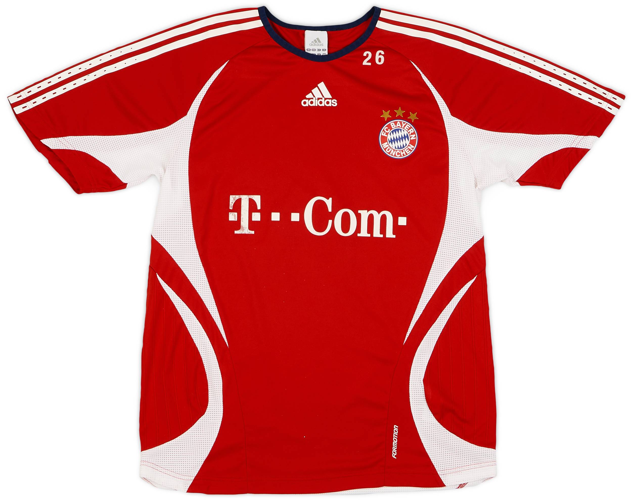 Bayern Munich #6 Demichelis 2006-2007 Third Jersey Adidas