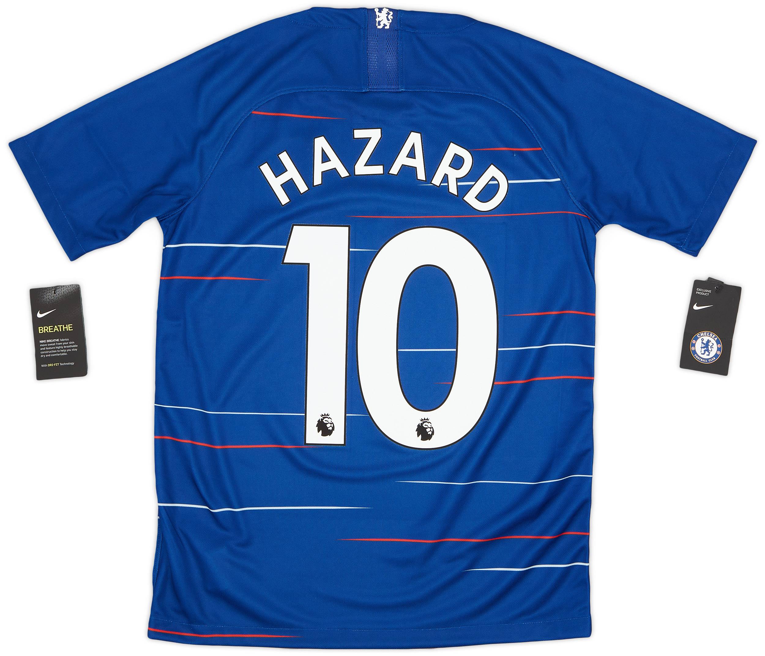 2018-19 Chelsea Home Shirt Hazard #10 (XL.Boys)