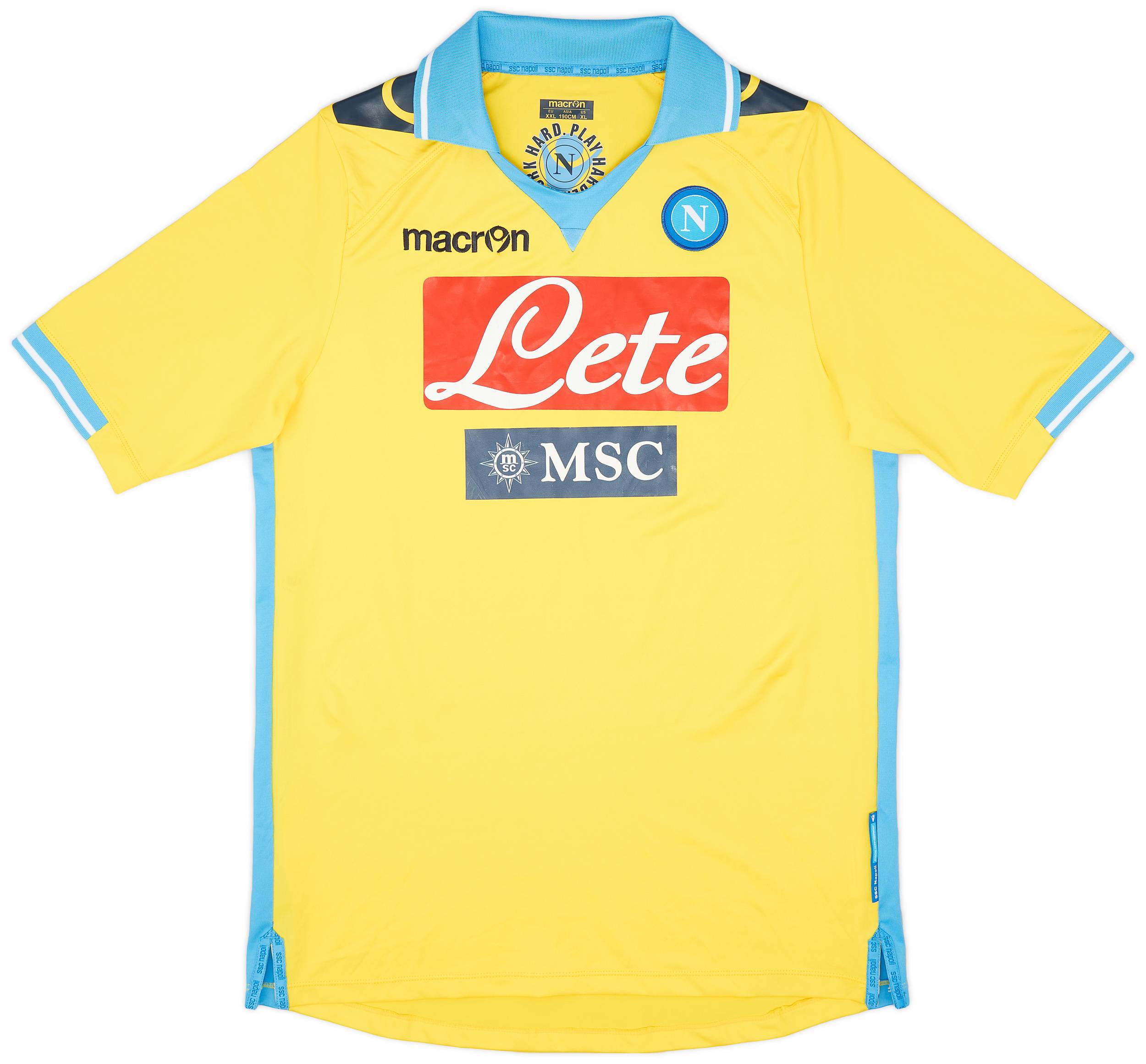 2013-14 Napoli Third Shirt - 7/10 - (XXL)