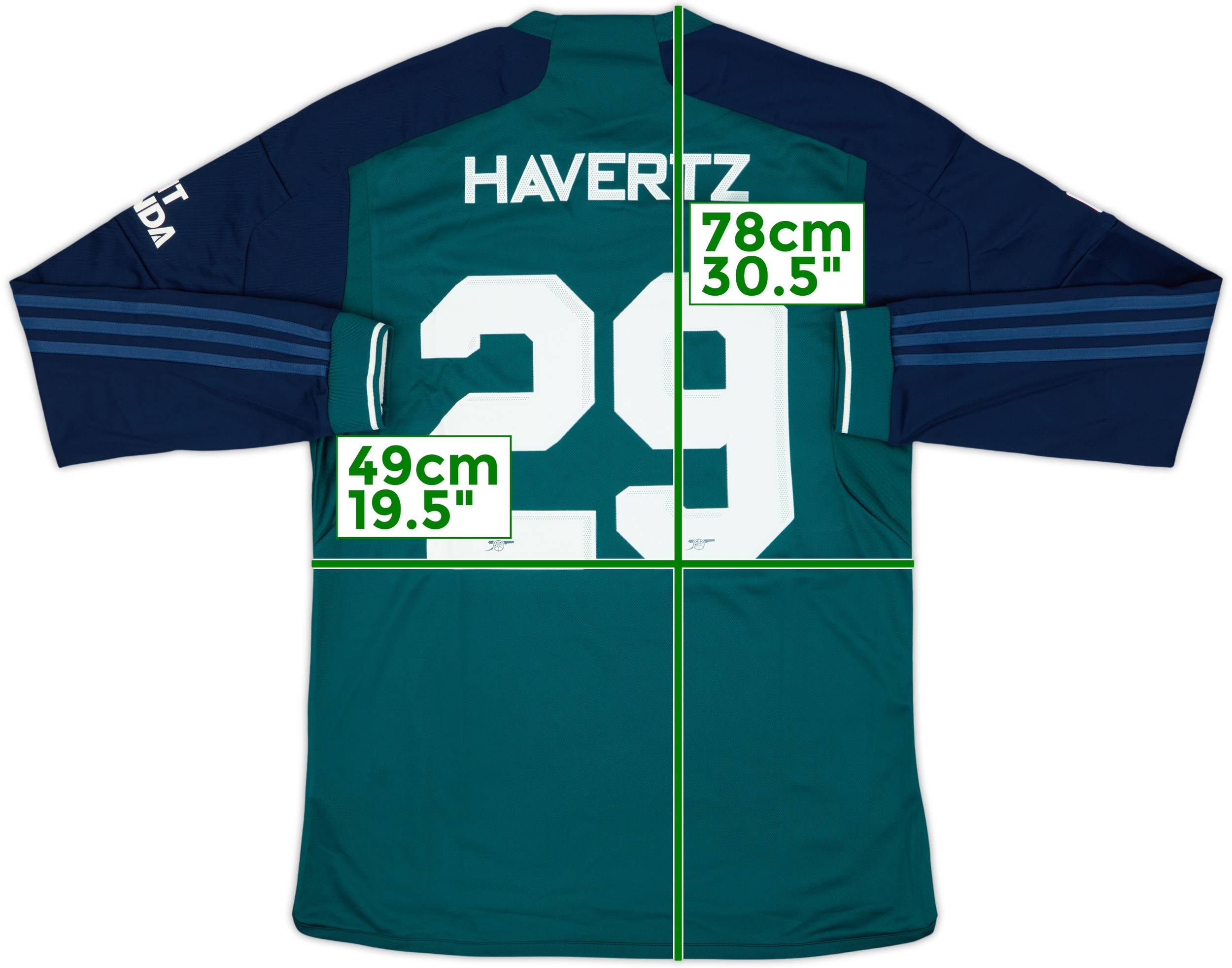 2023-24 Arsenal Third L/S Shirt Havertz #29 (L)
