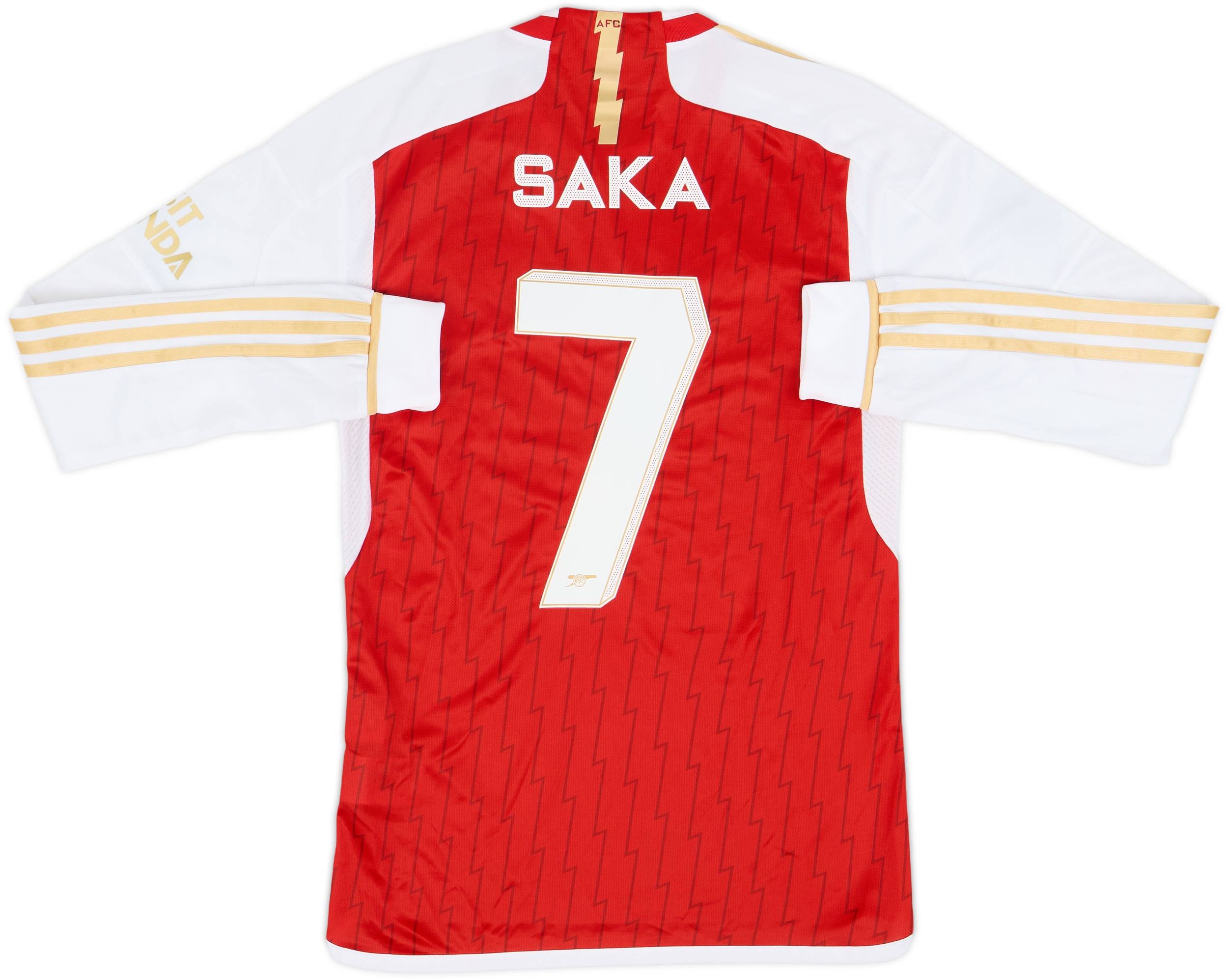  arsenal 23/24 SAKA 7 長袖シャツ 2023-24 Arsenal Home L/S Shirt Saka #7 (XS)