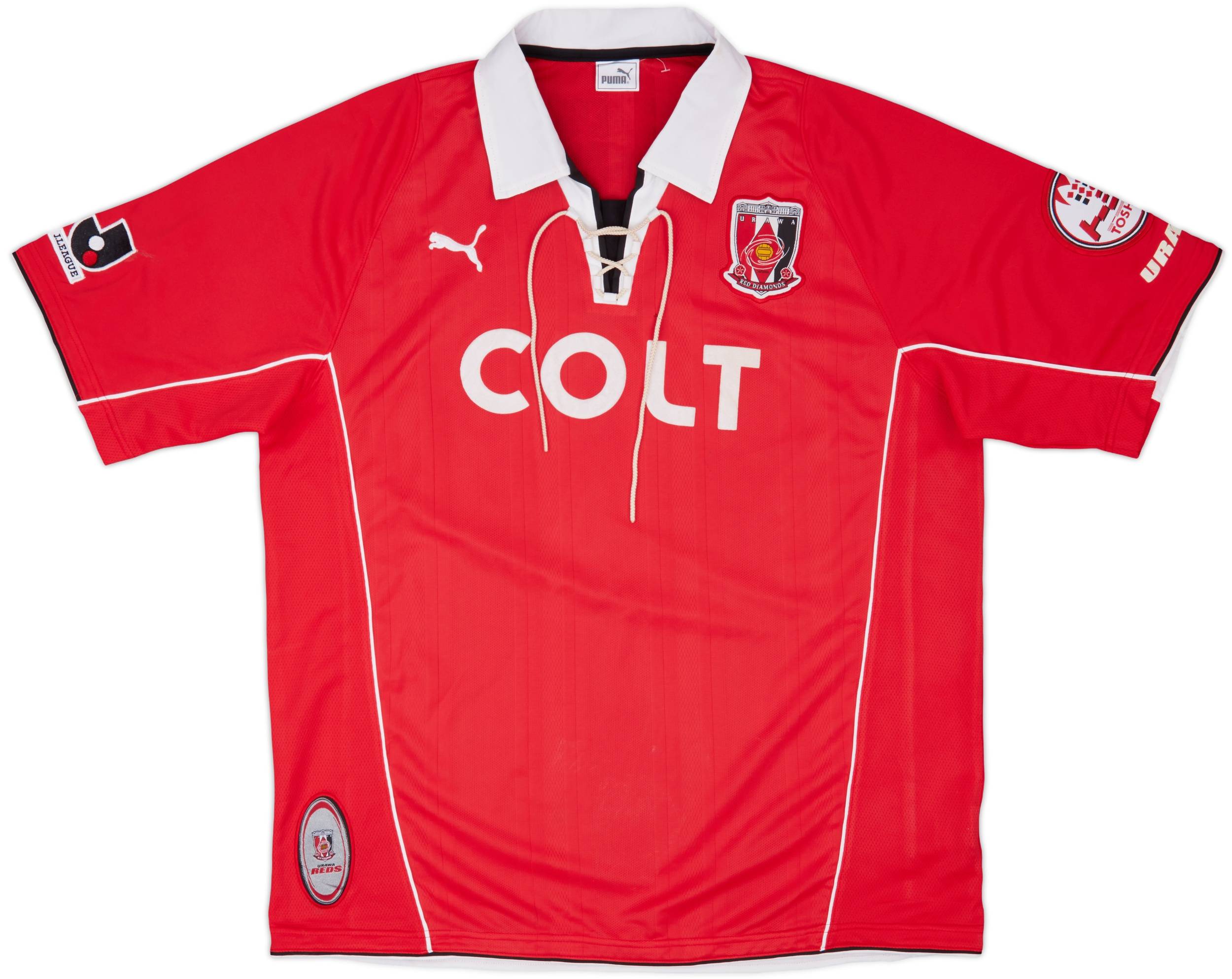 人気商品は 2003 Urawa Red Diamonds Home Shirt - 6/10 - (XL) ウェア