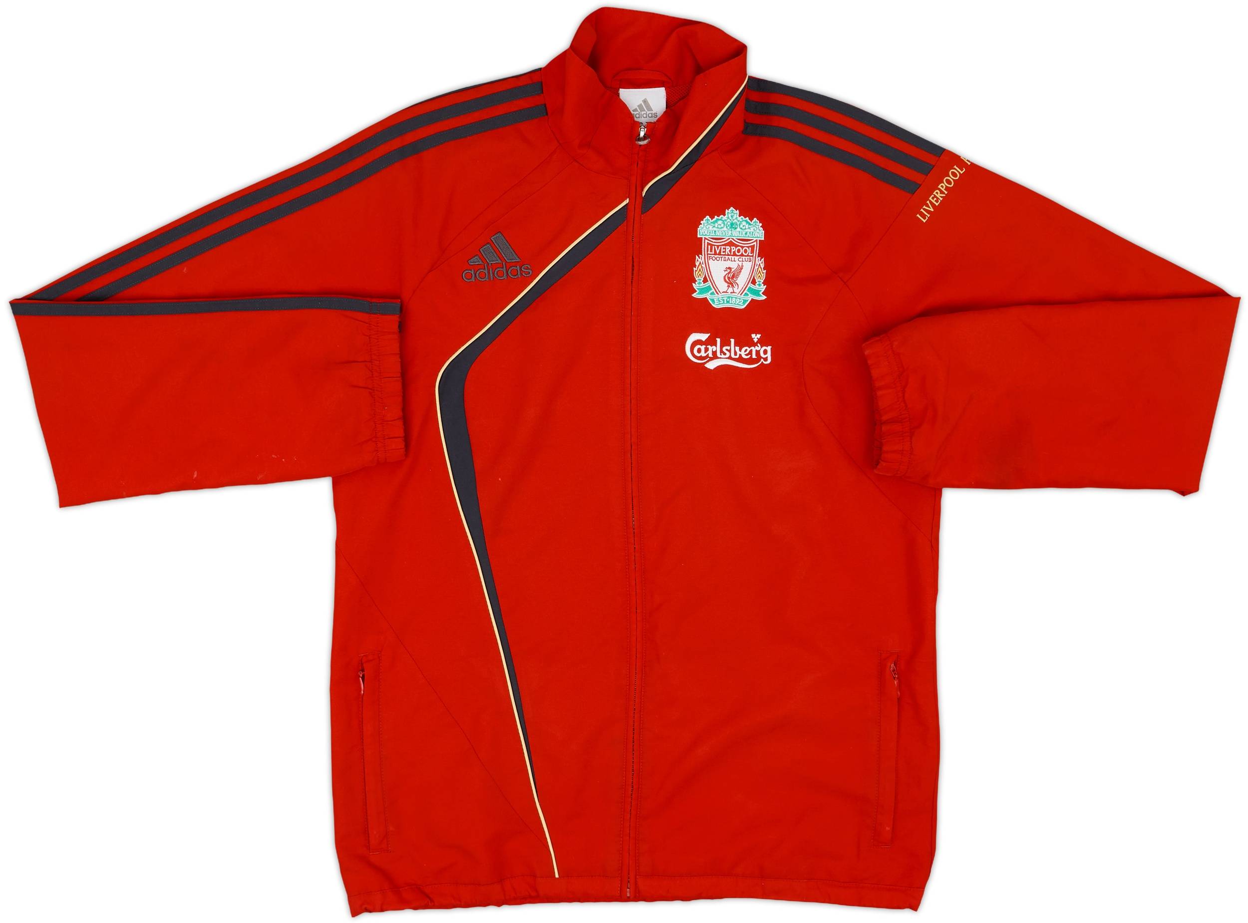 2009-10 Liverpool adidas Track Jacket - 8/10 - (XS)