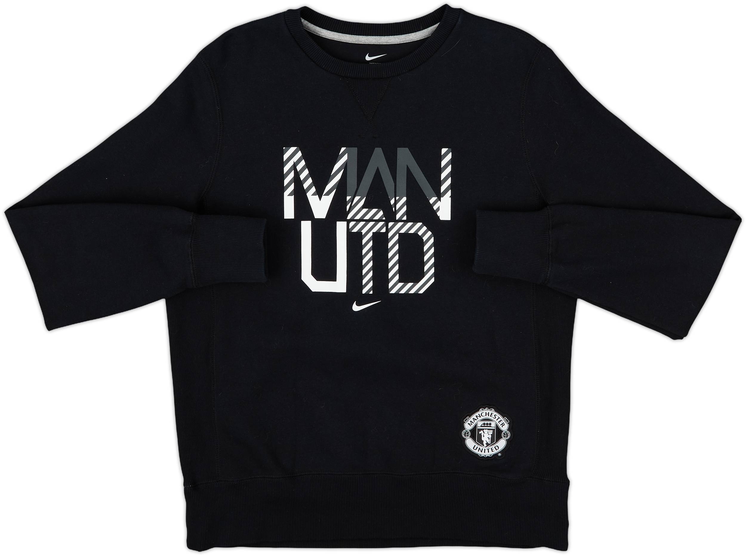 2012-13 Manchester United Nike Sweat Top - 8/10 - (M)